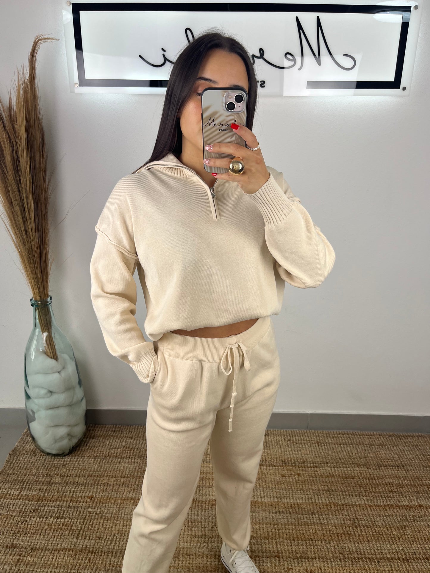 Conjunto Bege
