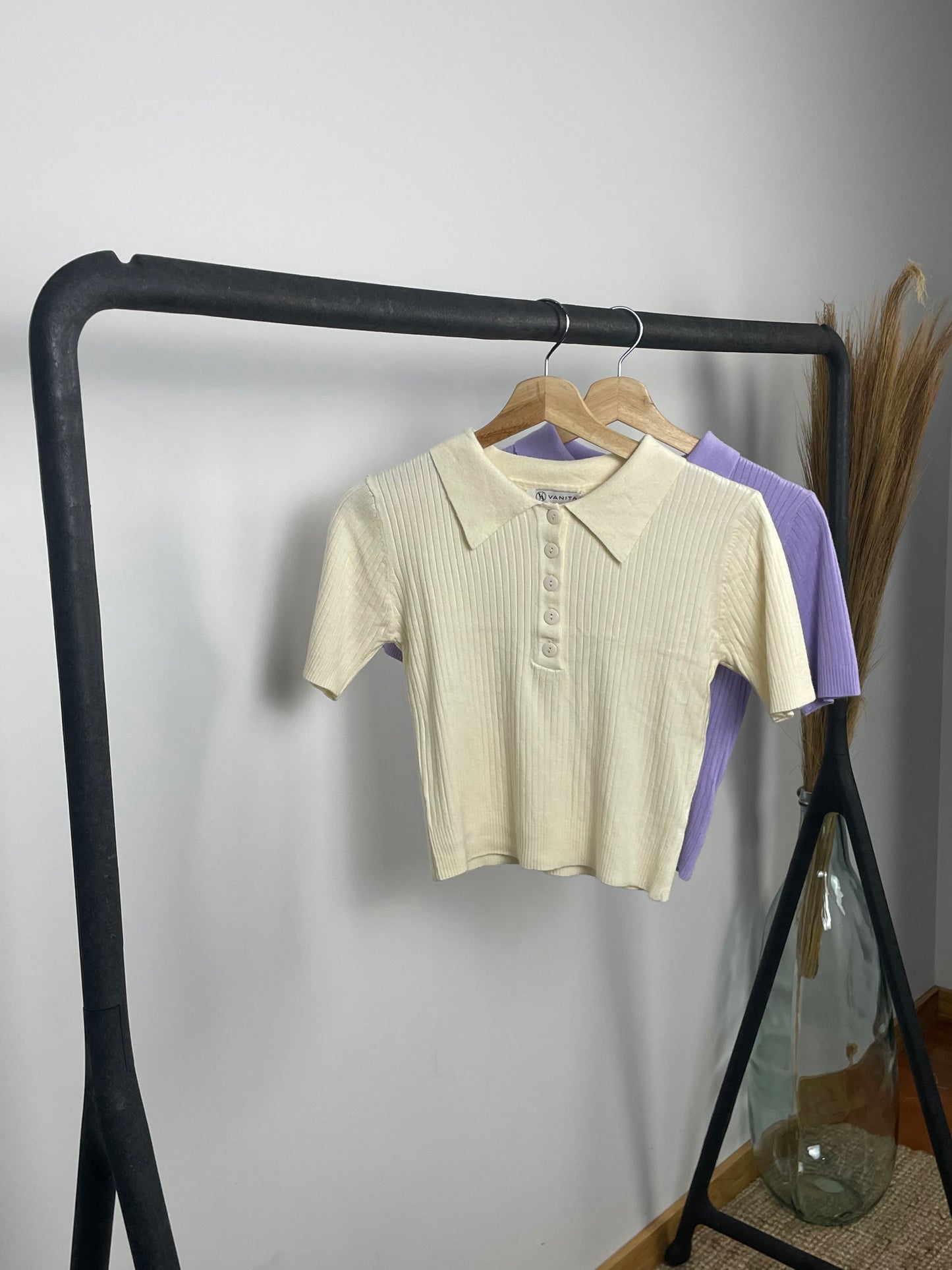 Camisola com gola