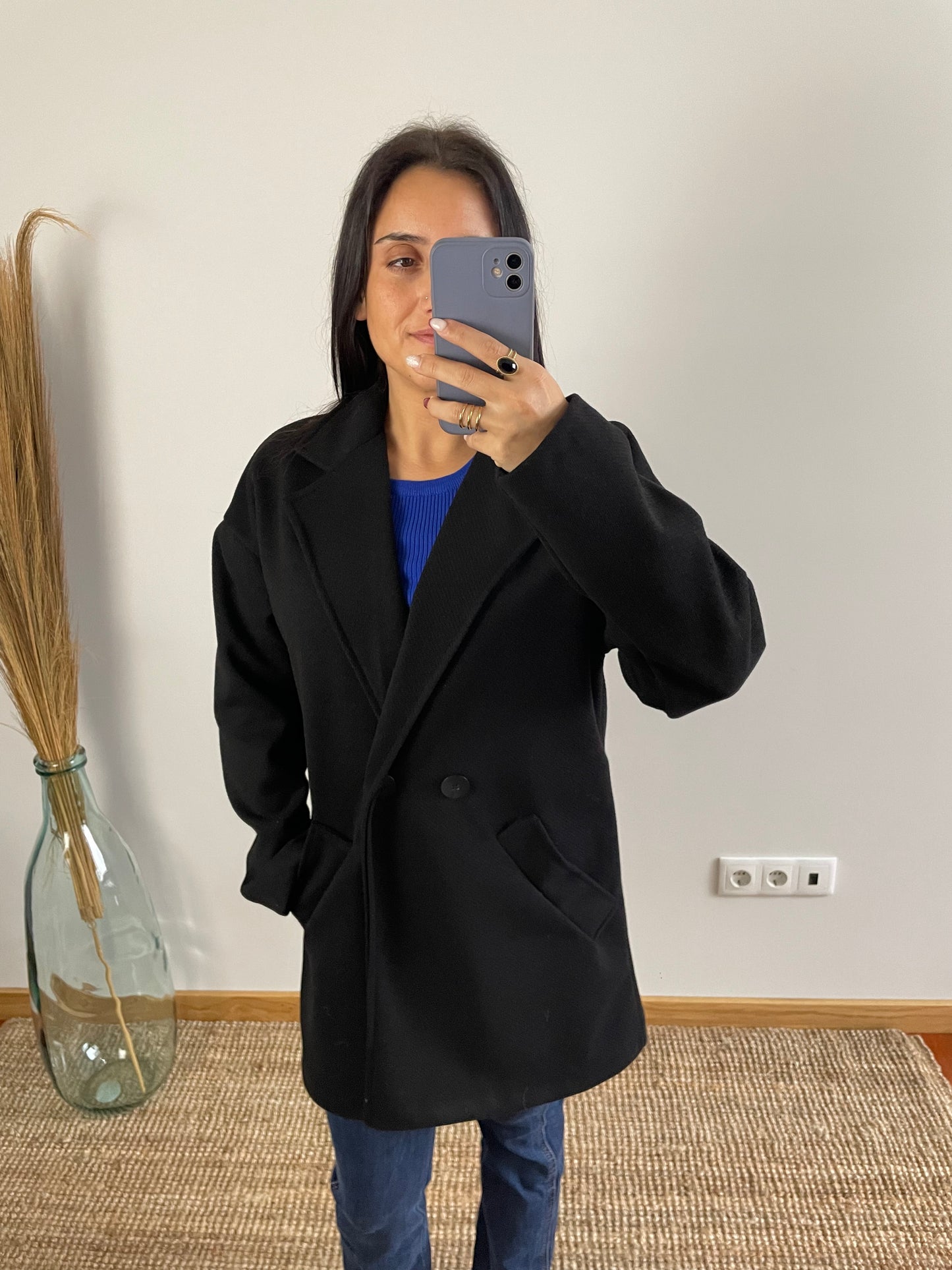 Anel ajustável dourado