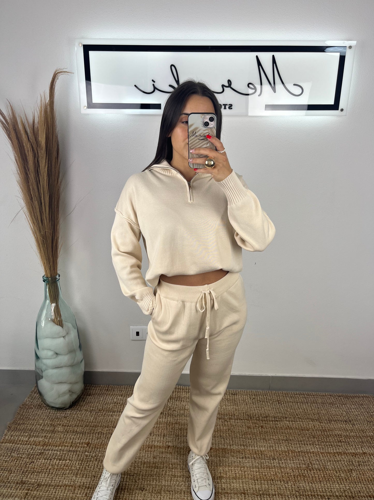 Conjunto Bege