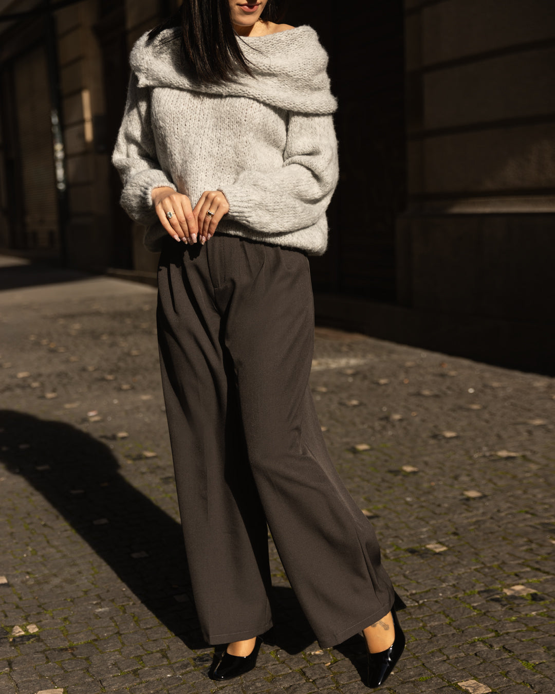 Calça Pregas