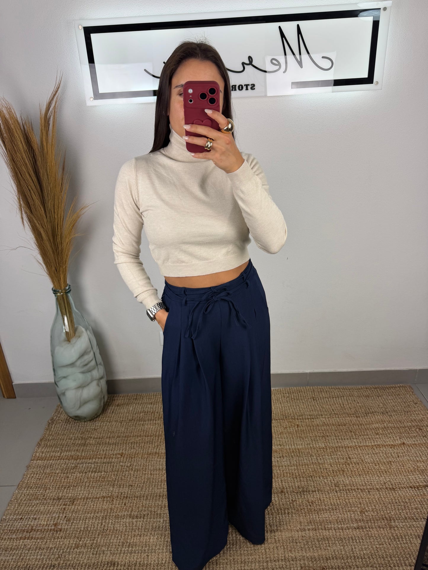 Calça Alfaiataria 2 cintos