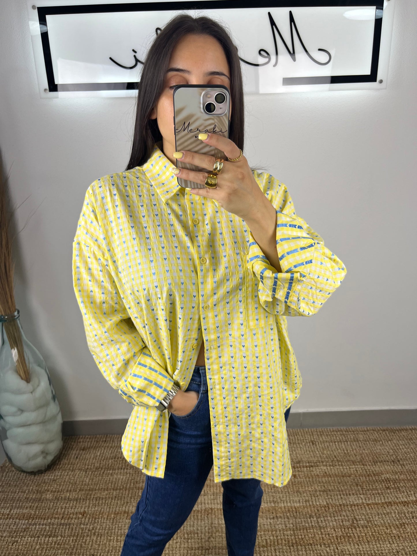 Camisa Corações Mochy