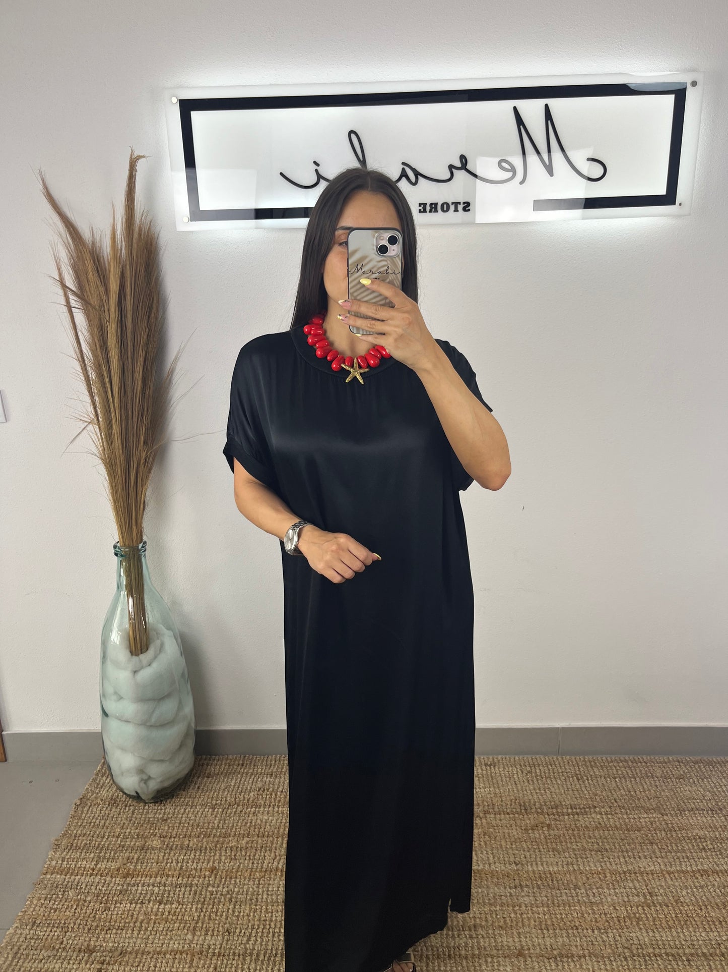 Vestido Acetinado