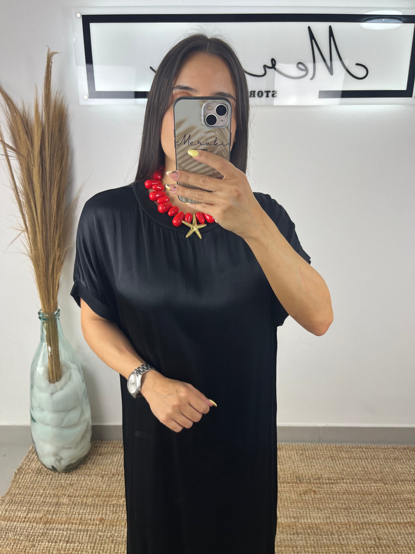 Vestido Acetinado