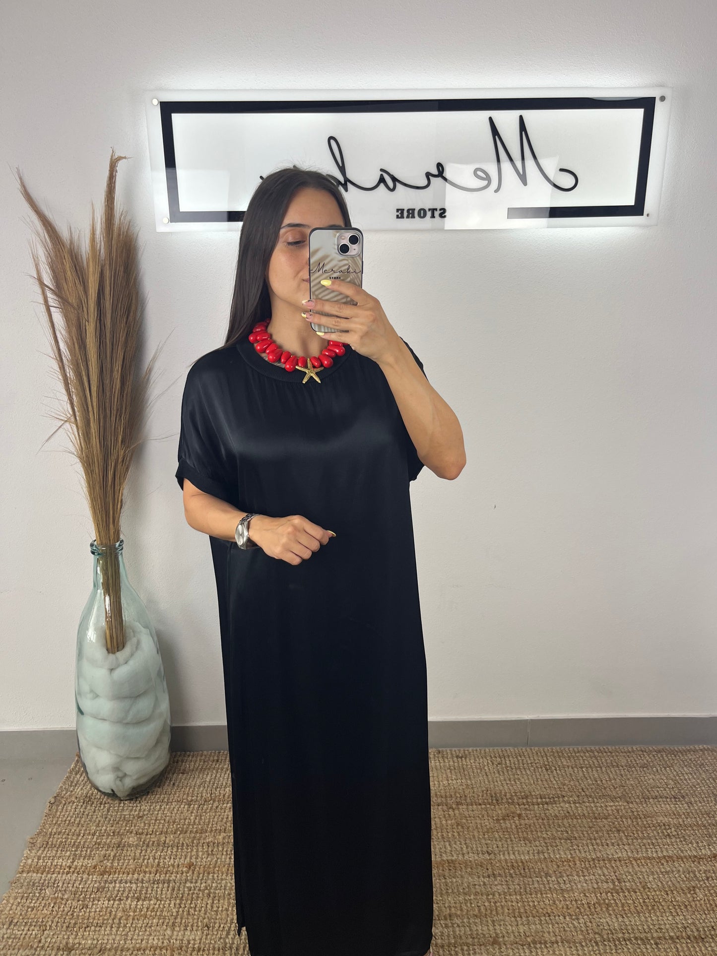 Vestido Acetinado