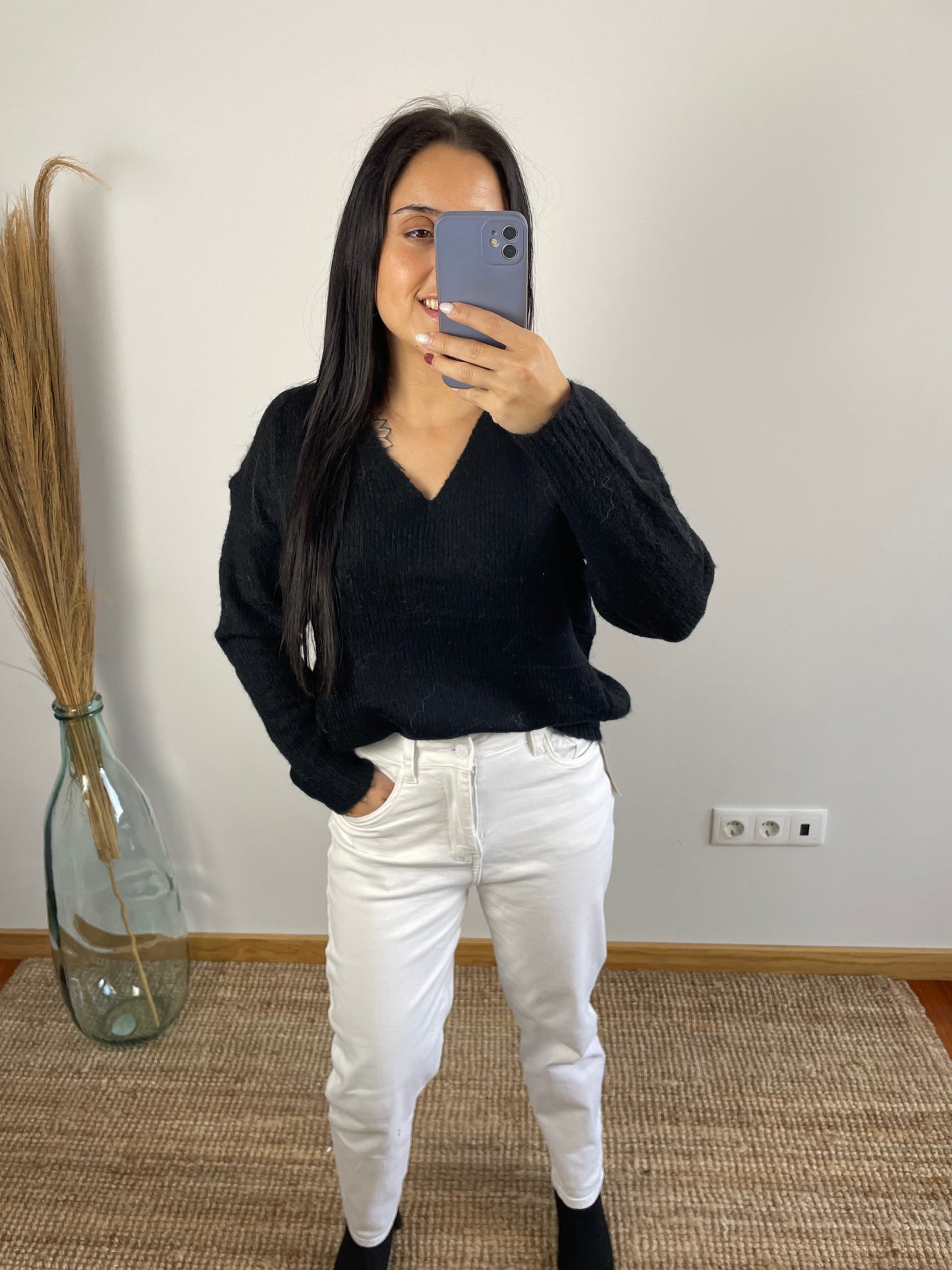Calças mom fit