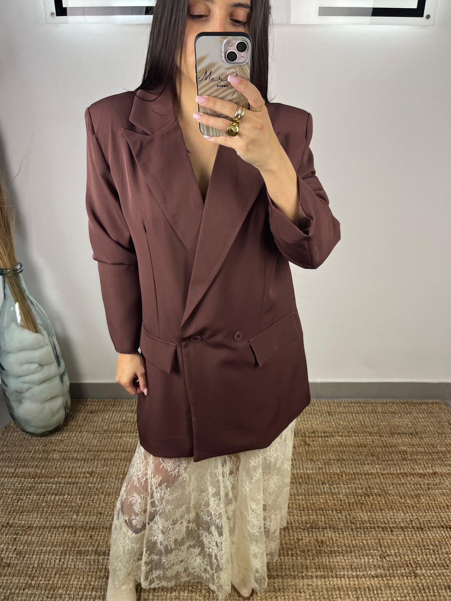 Blazer Castanho