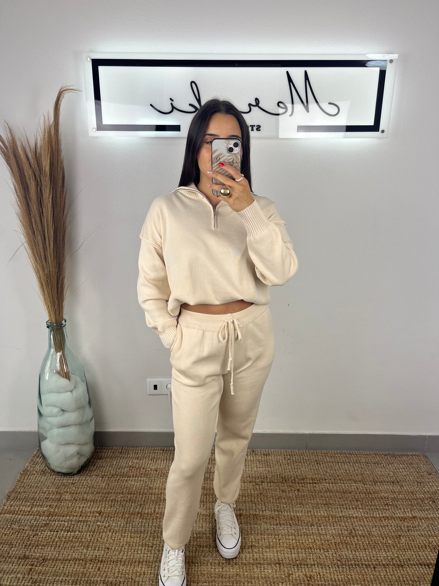 Conjunto Bege