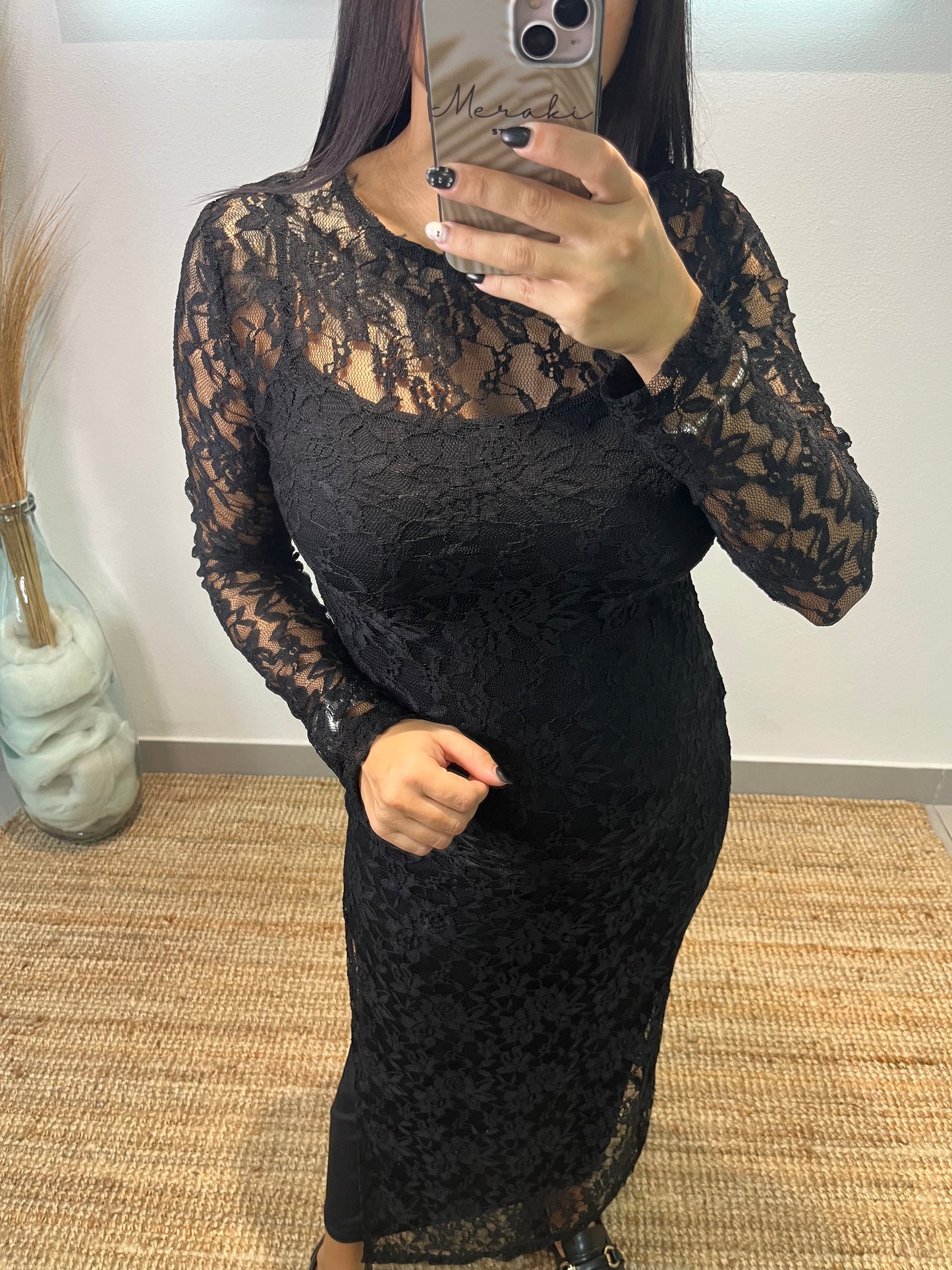 Vestido Rendado