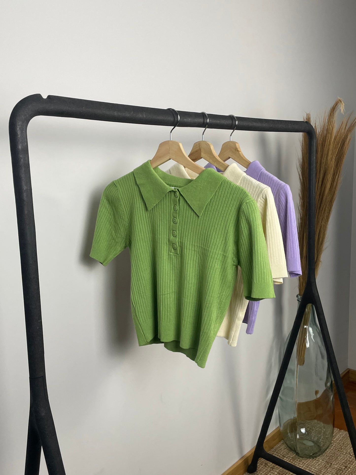 Camisola com gola