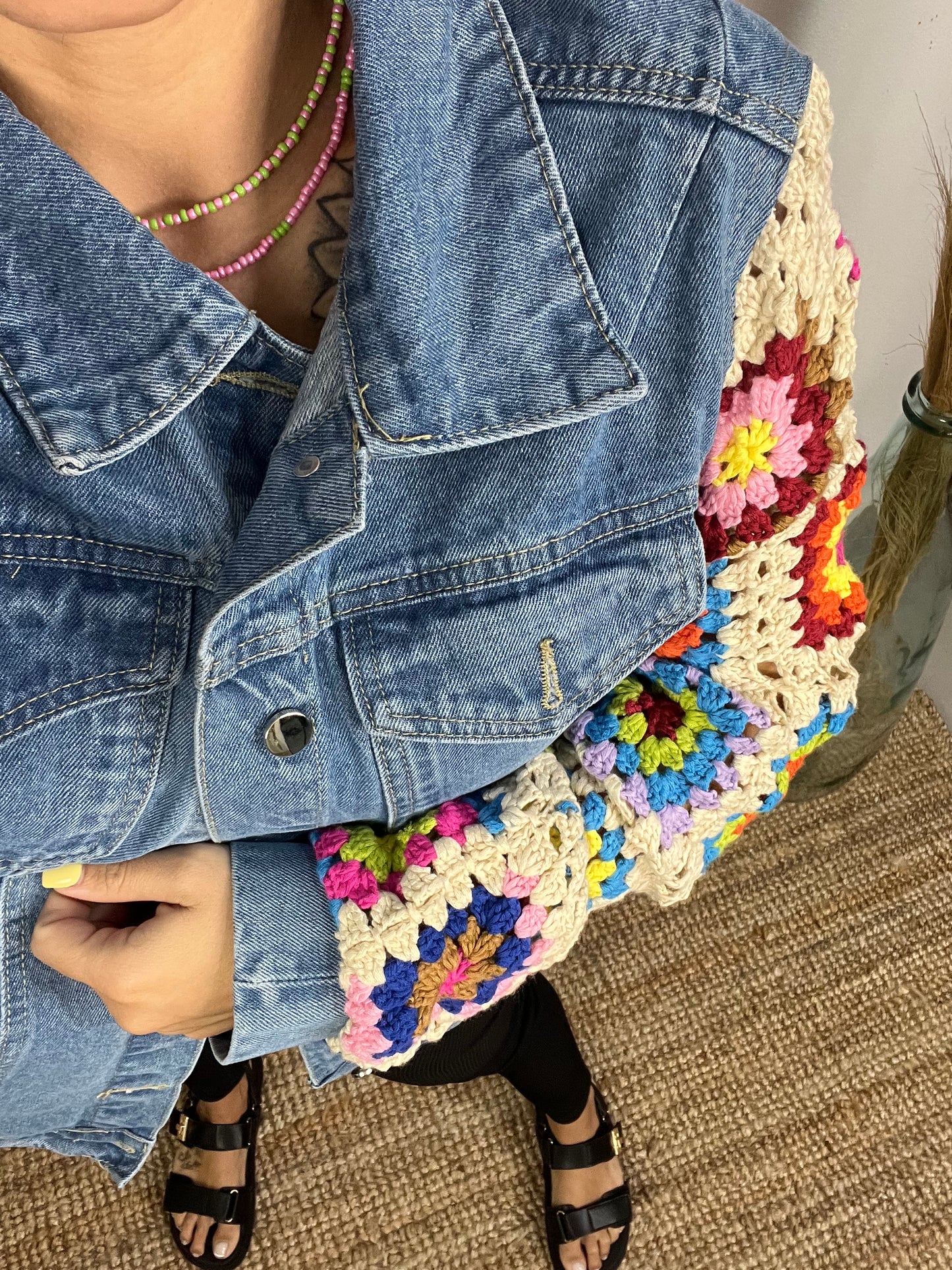 Casaco ganga crochet