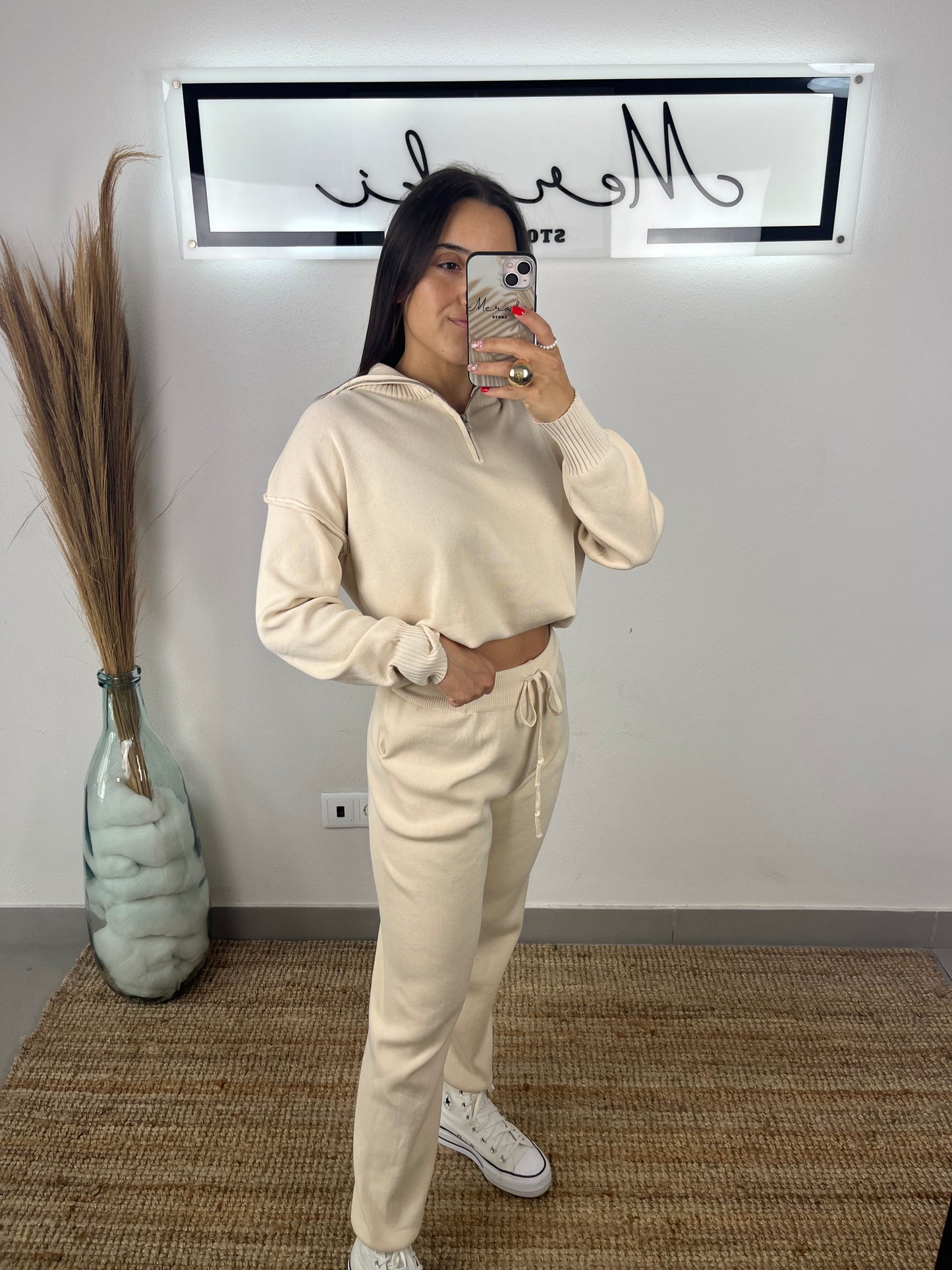 Conjunto Bege