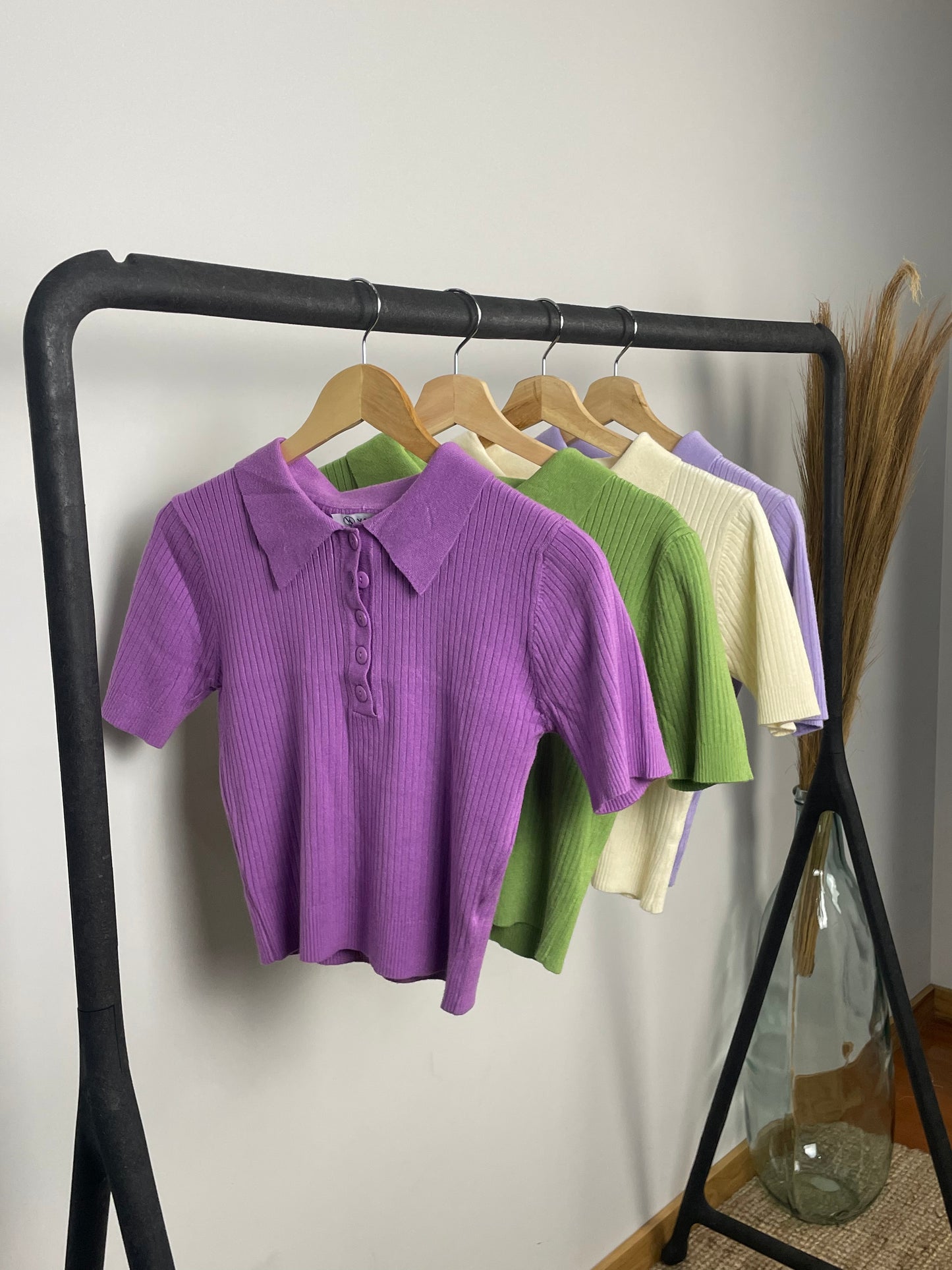 Camisola com gola