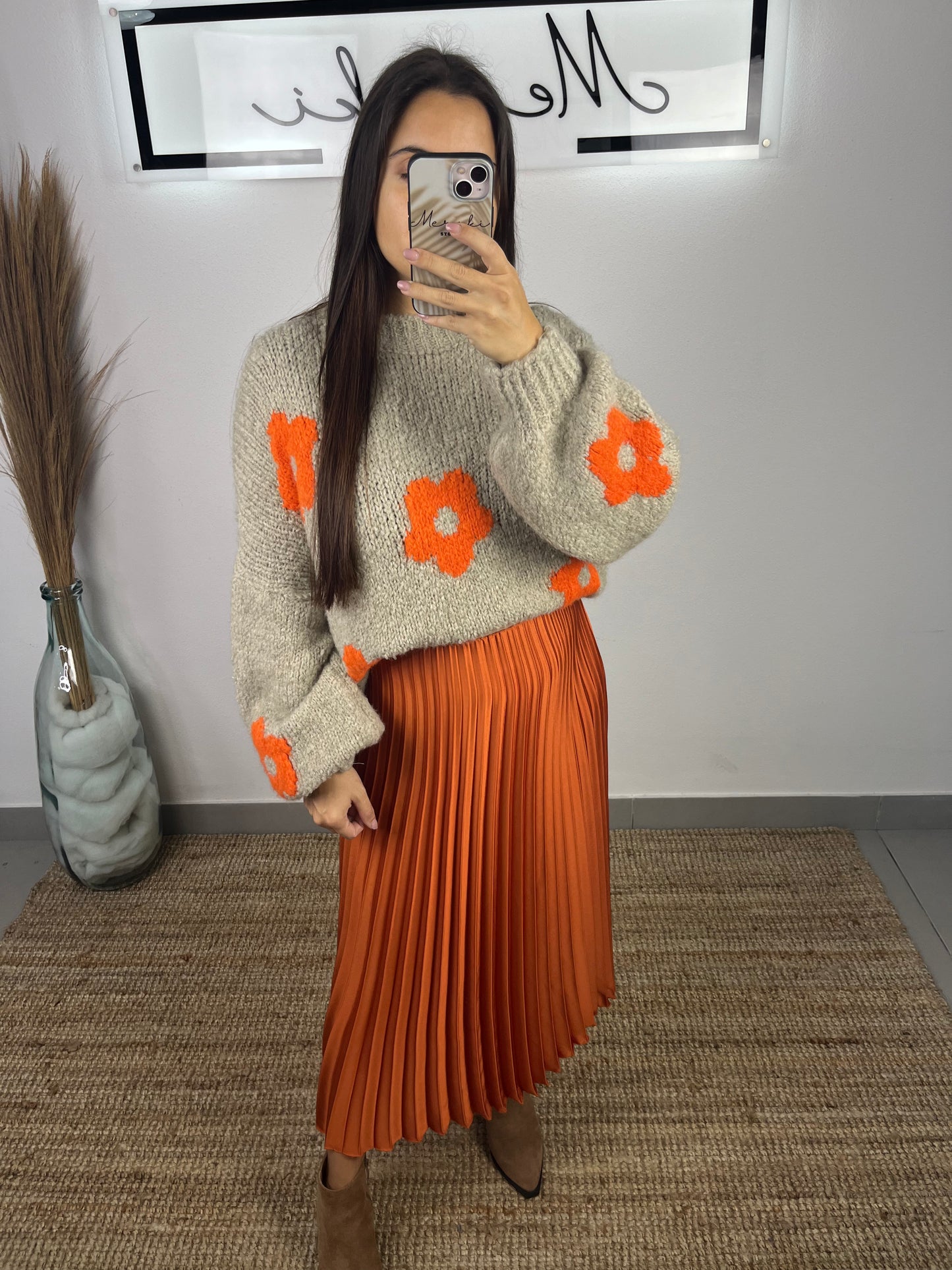 Malha flores