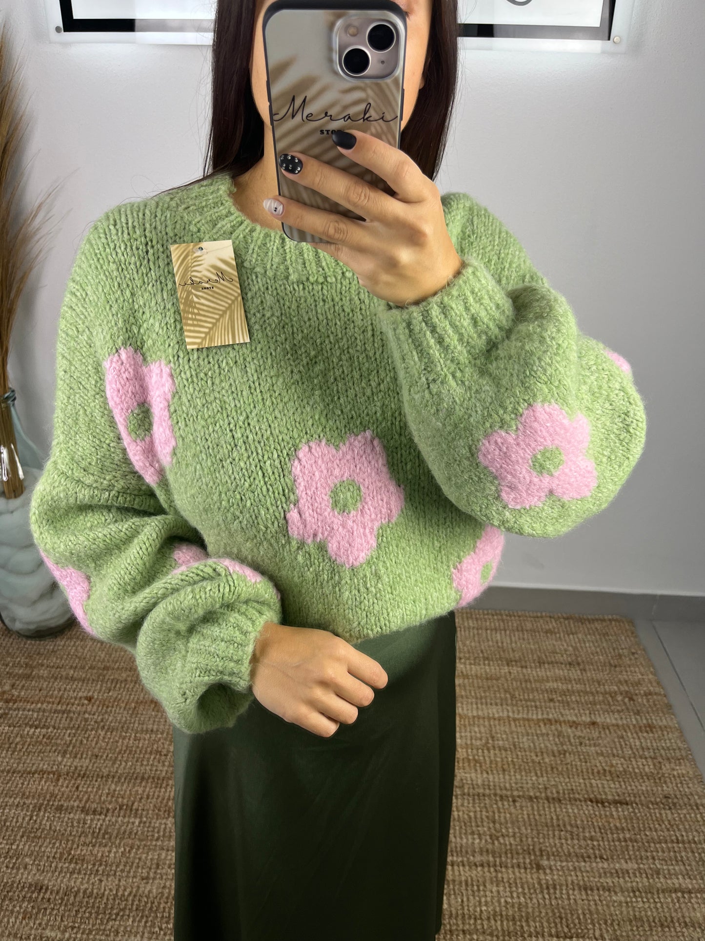 Malha flores