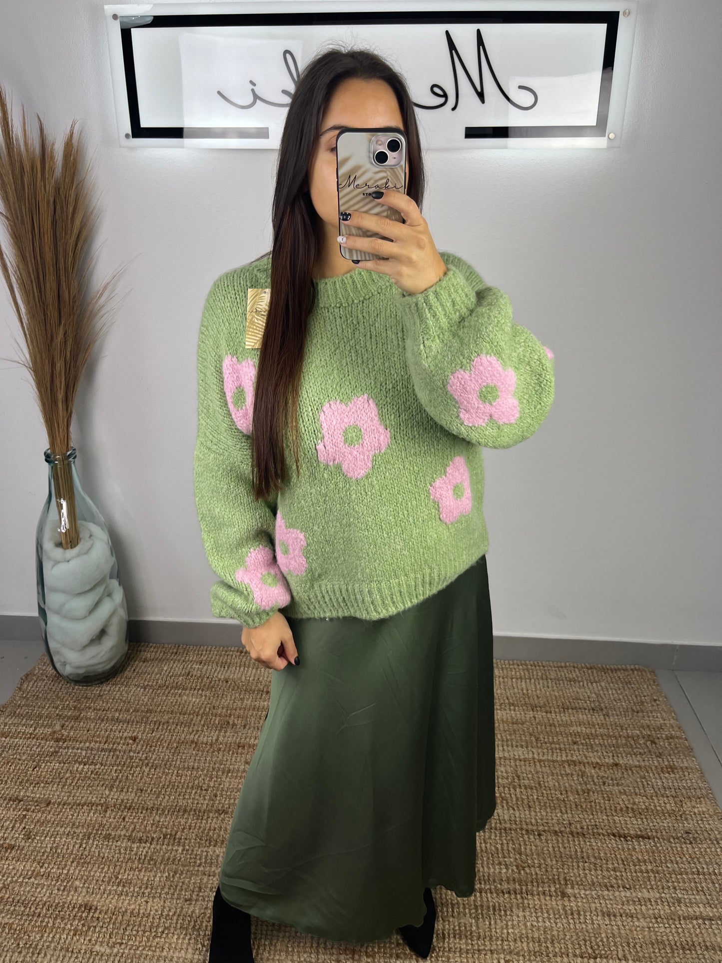Malha flores