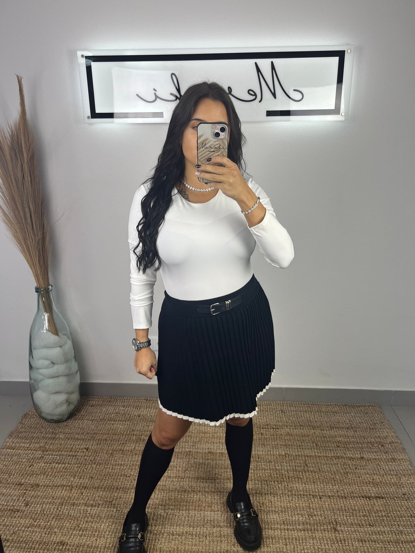 Saia Plissada