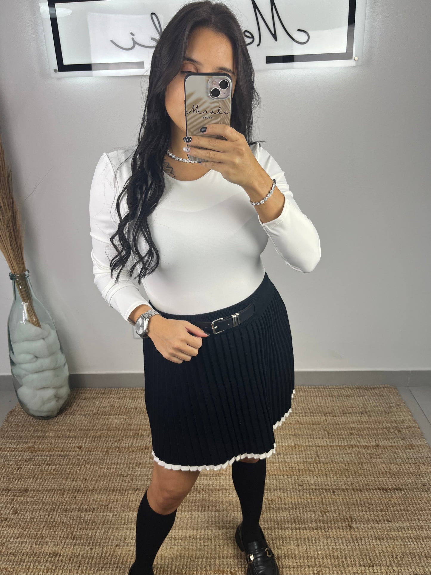 Saia Plissada