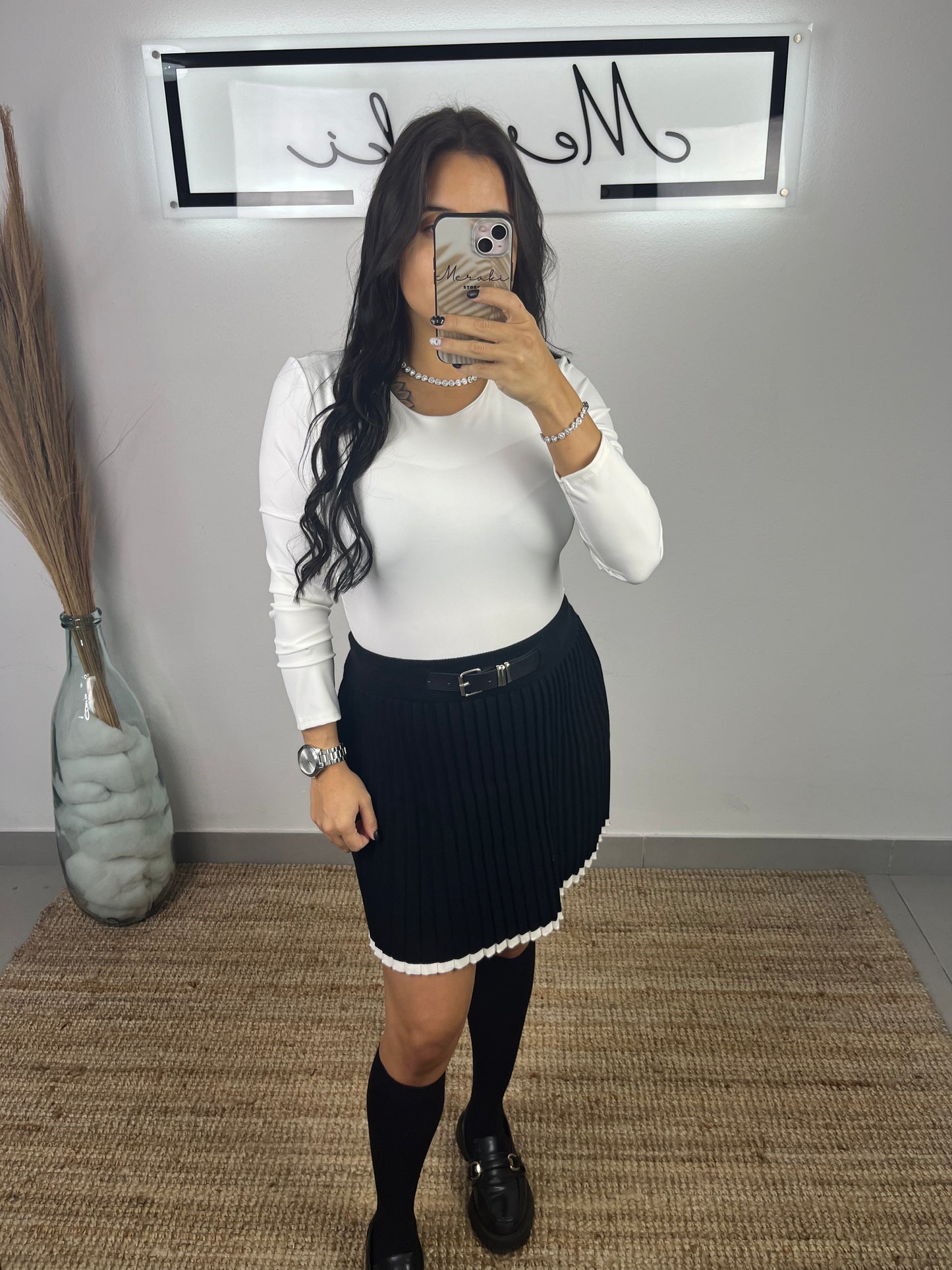 Saia Plissada