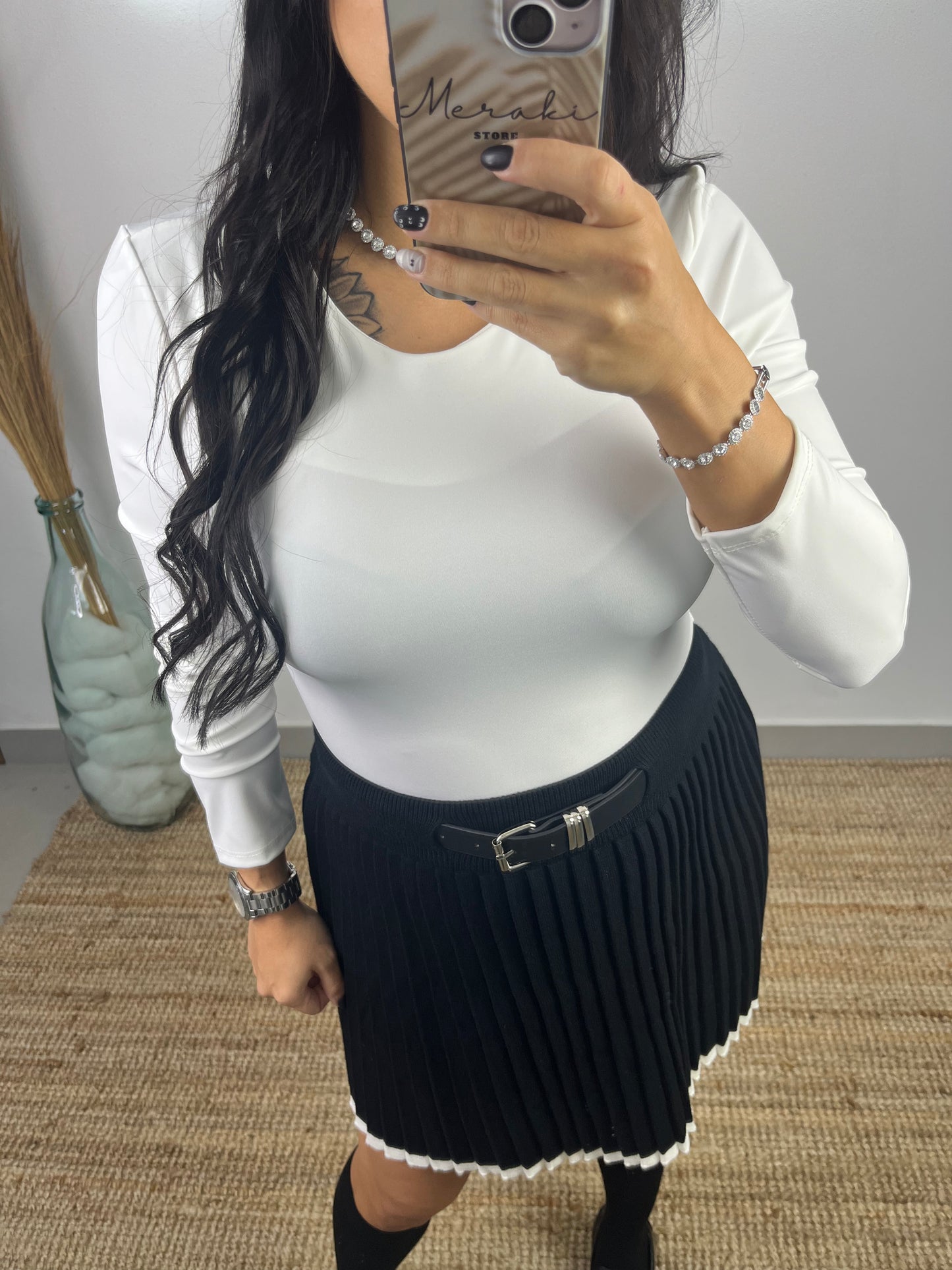 Saia Plissada