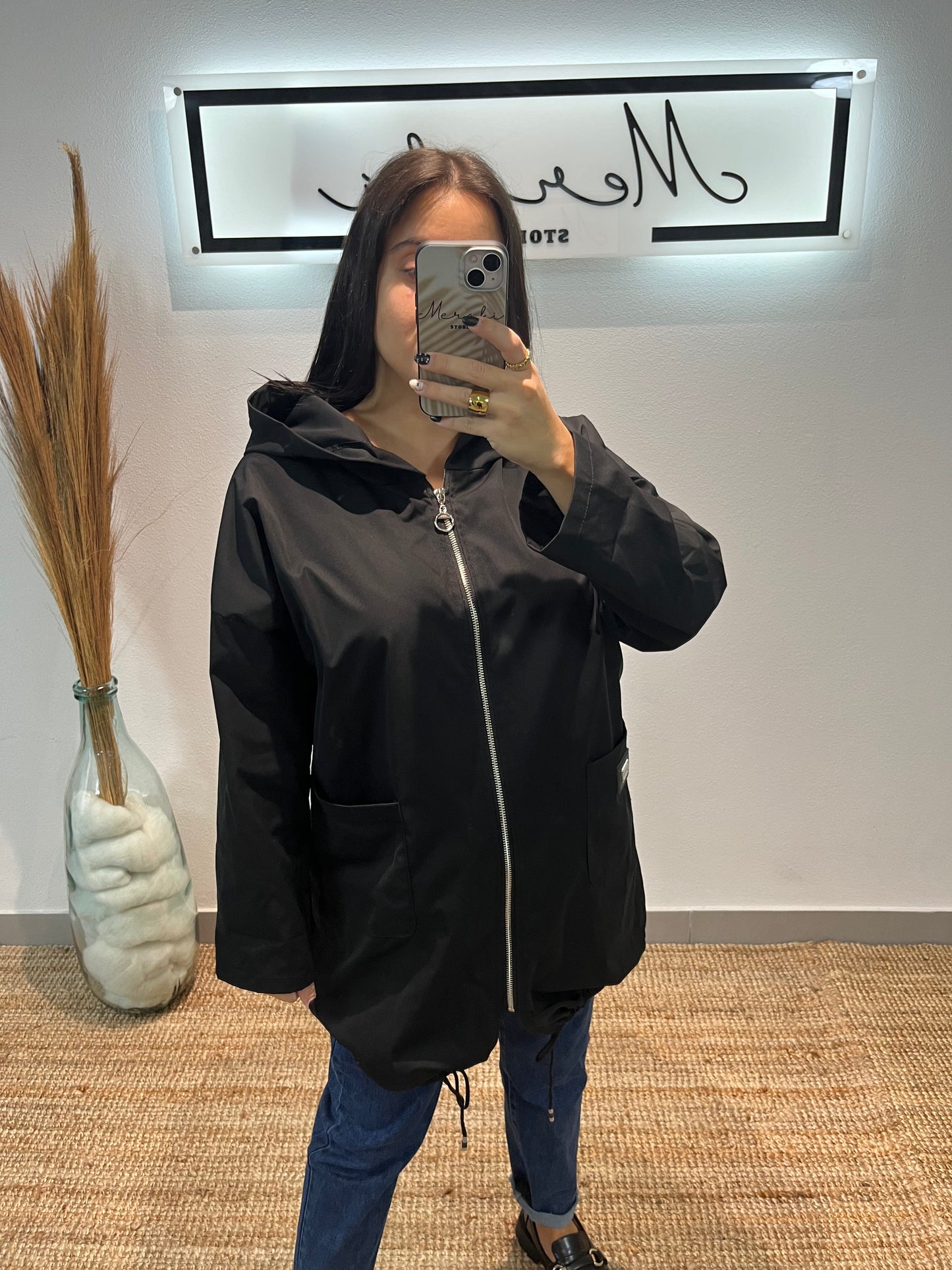 Parka comprida