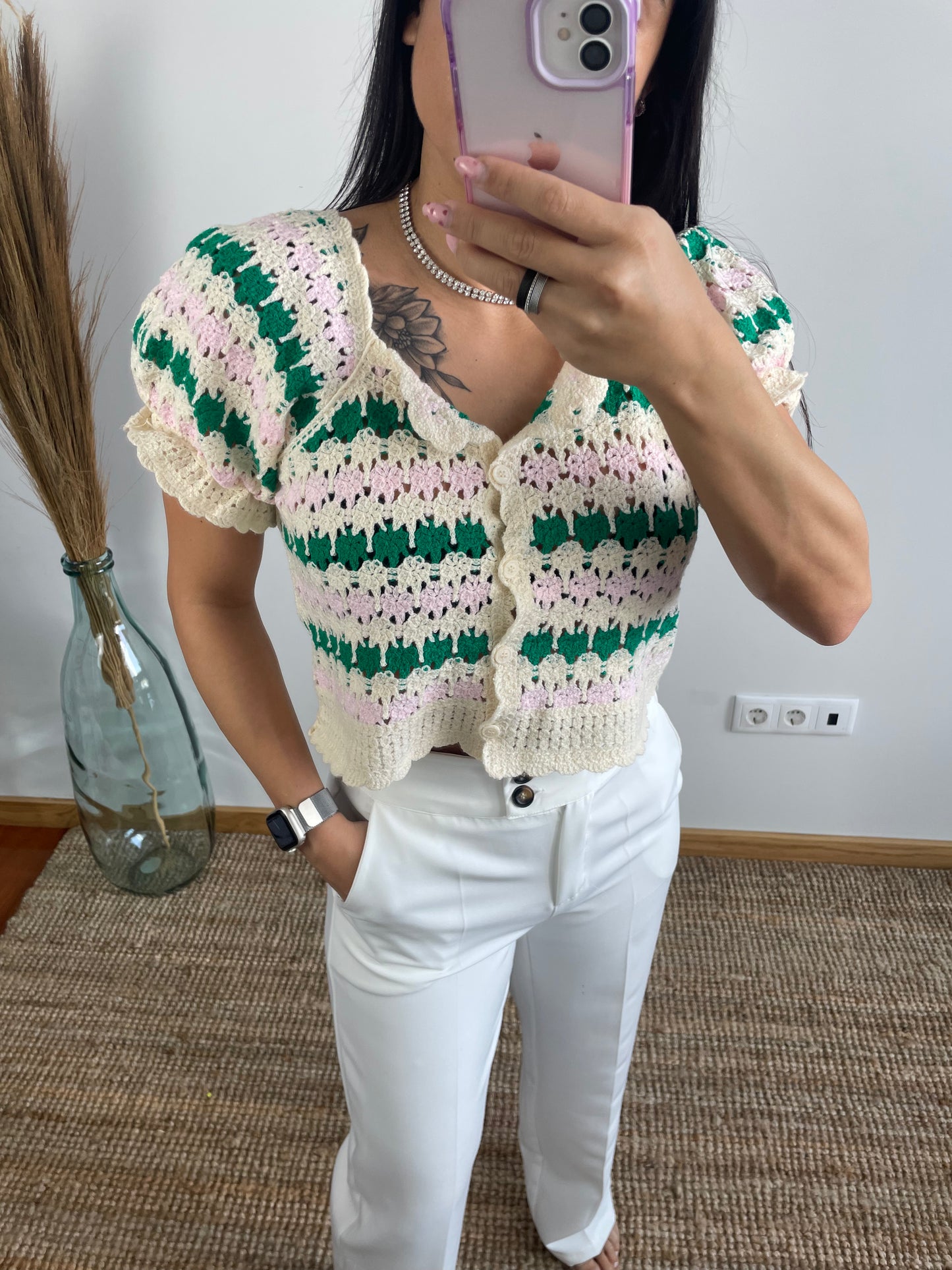 Crop TOP Casaco
