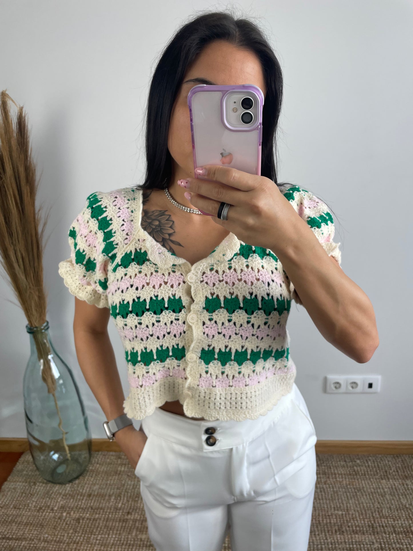 Crop TOP Casaco