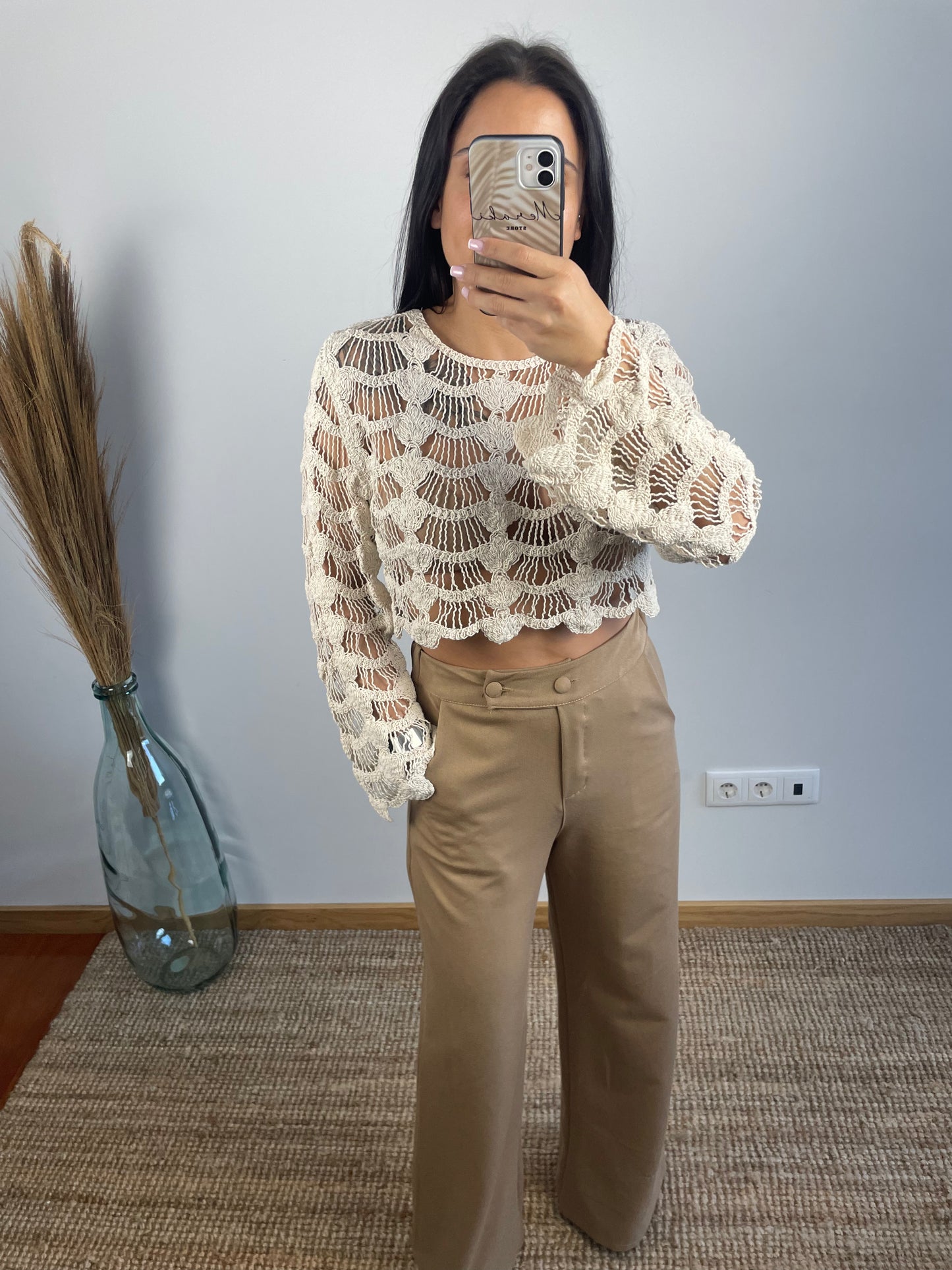 Camisola Aberta