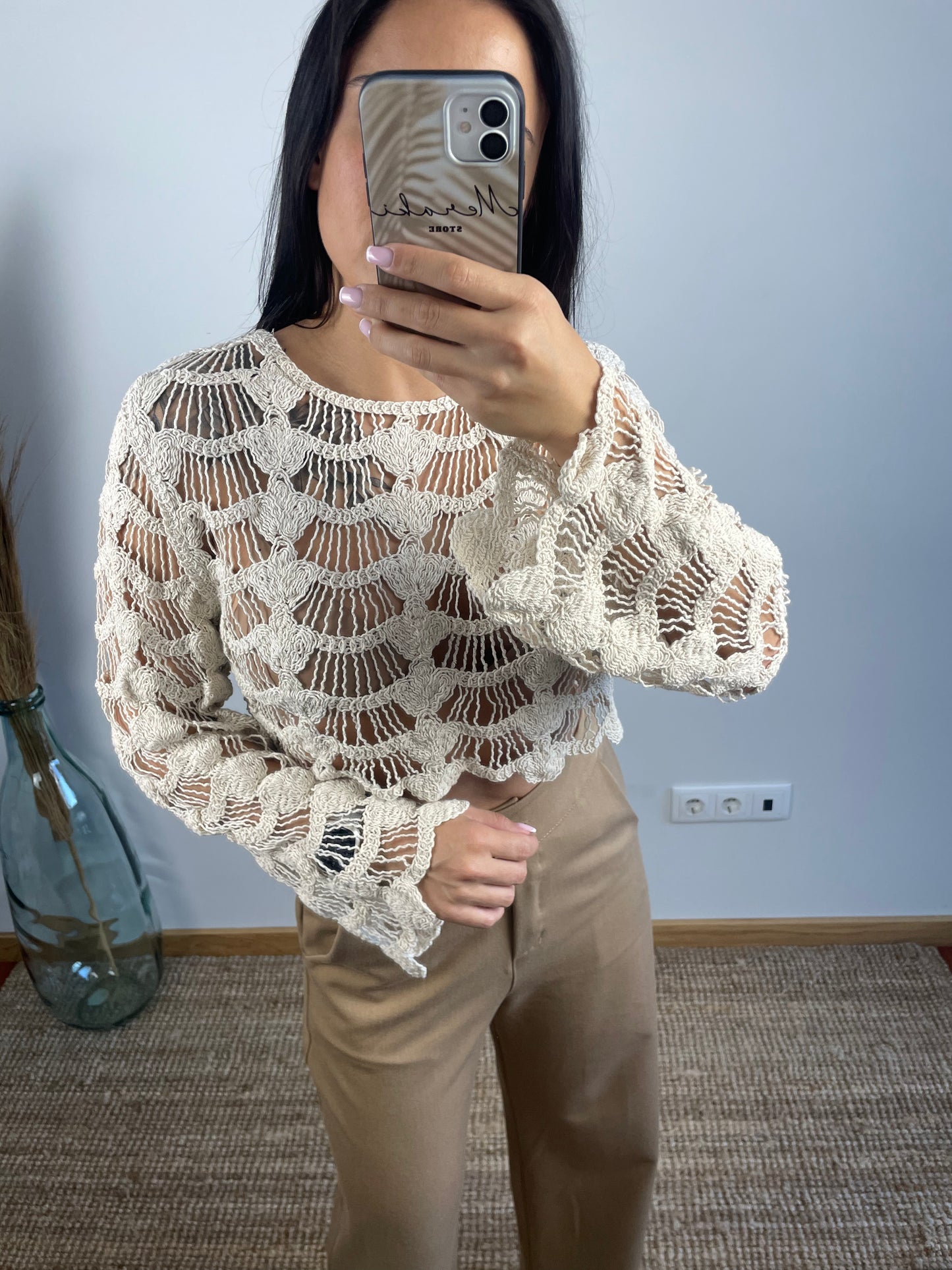 Camisola Aberta