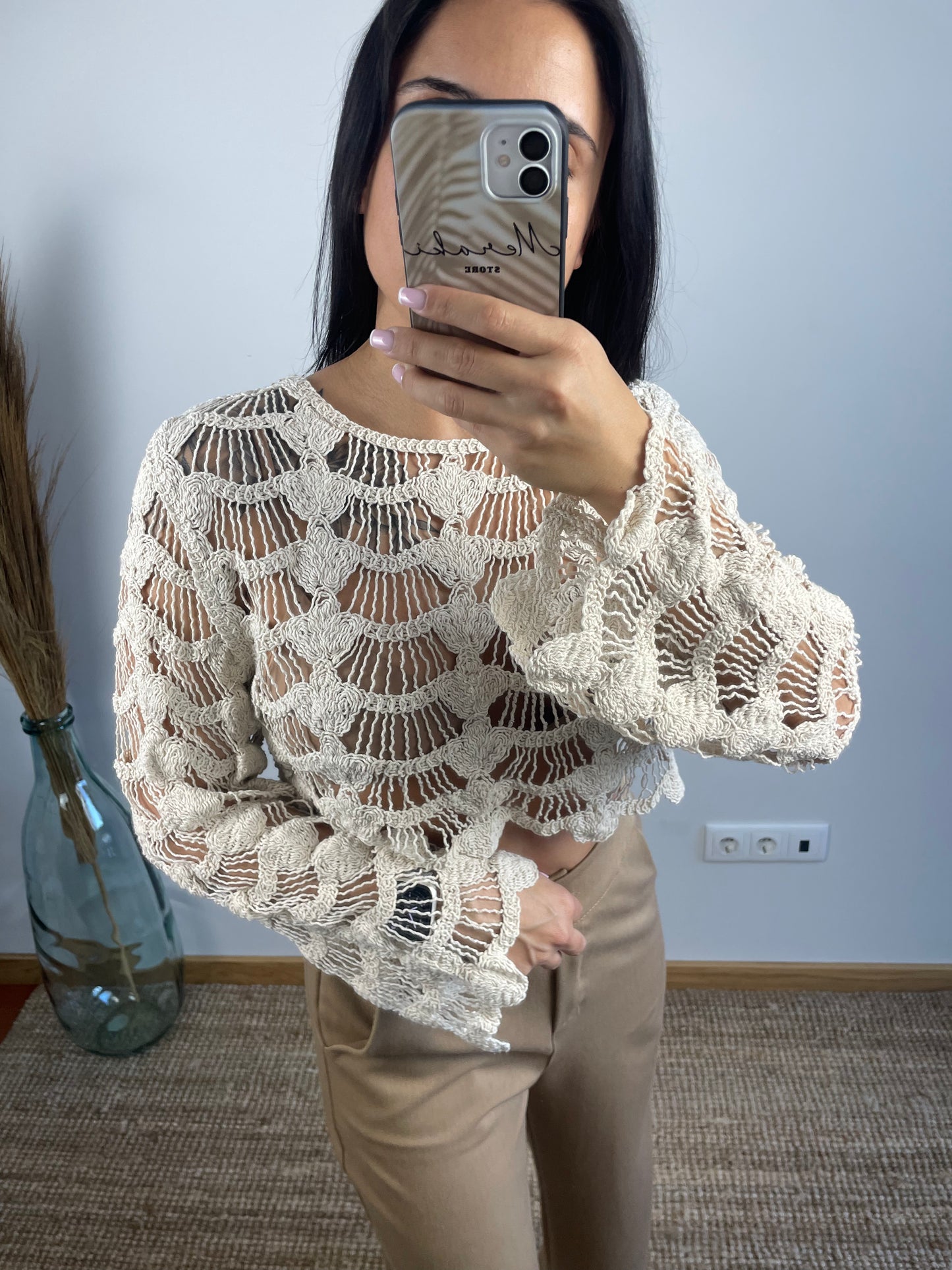Camisola Aberta