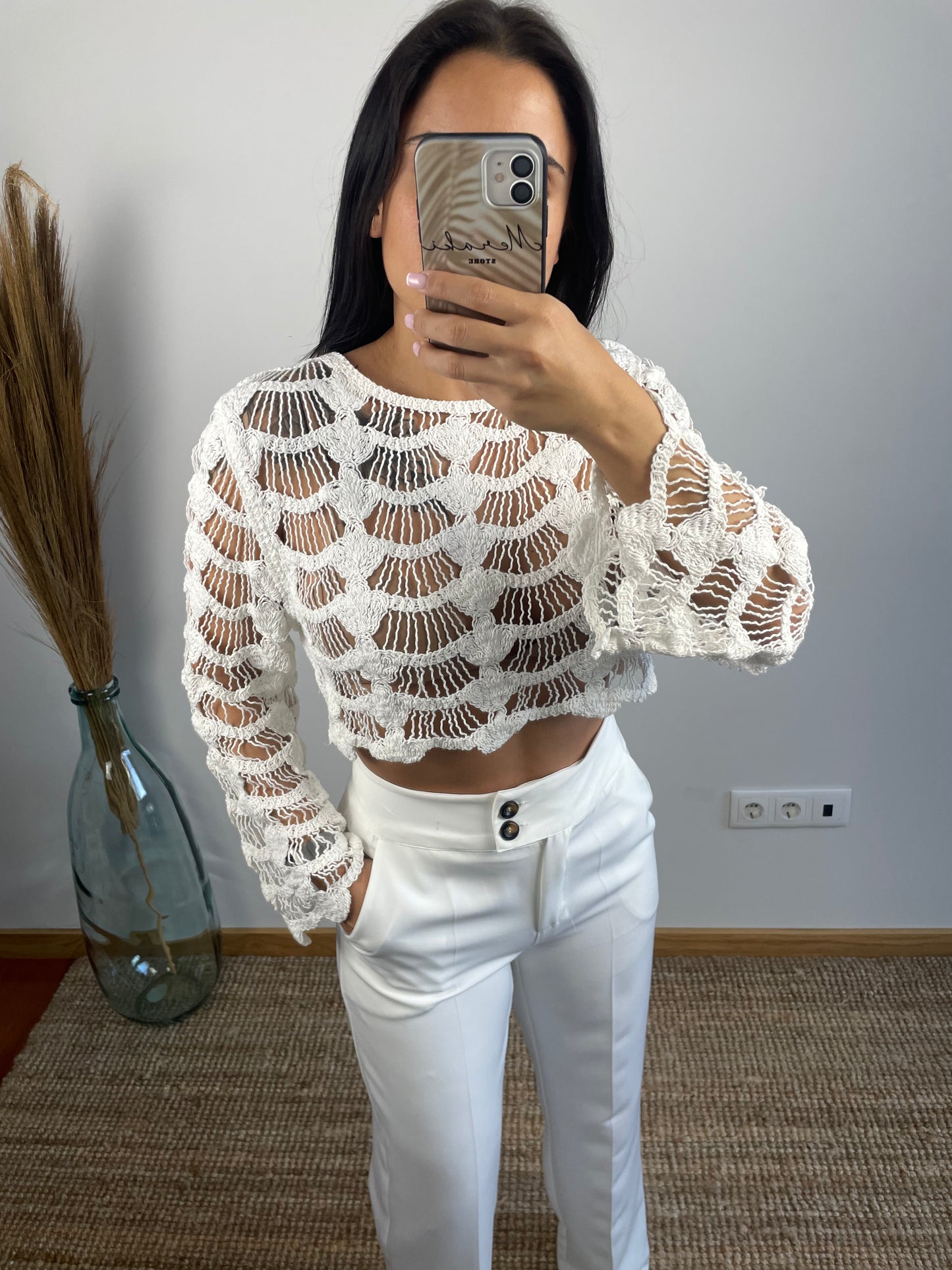 Camisola Aberta
