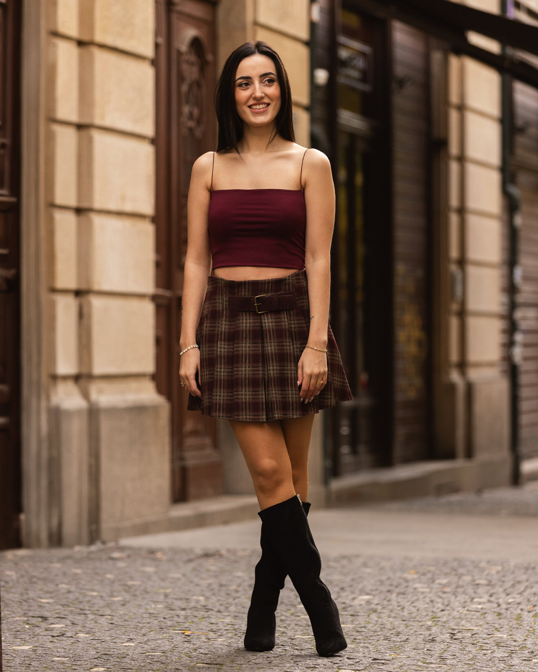 Saia Xadrez Mochy