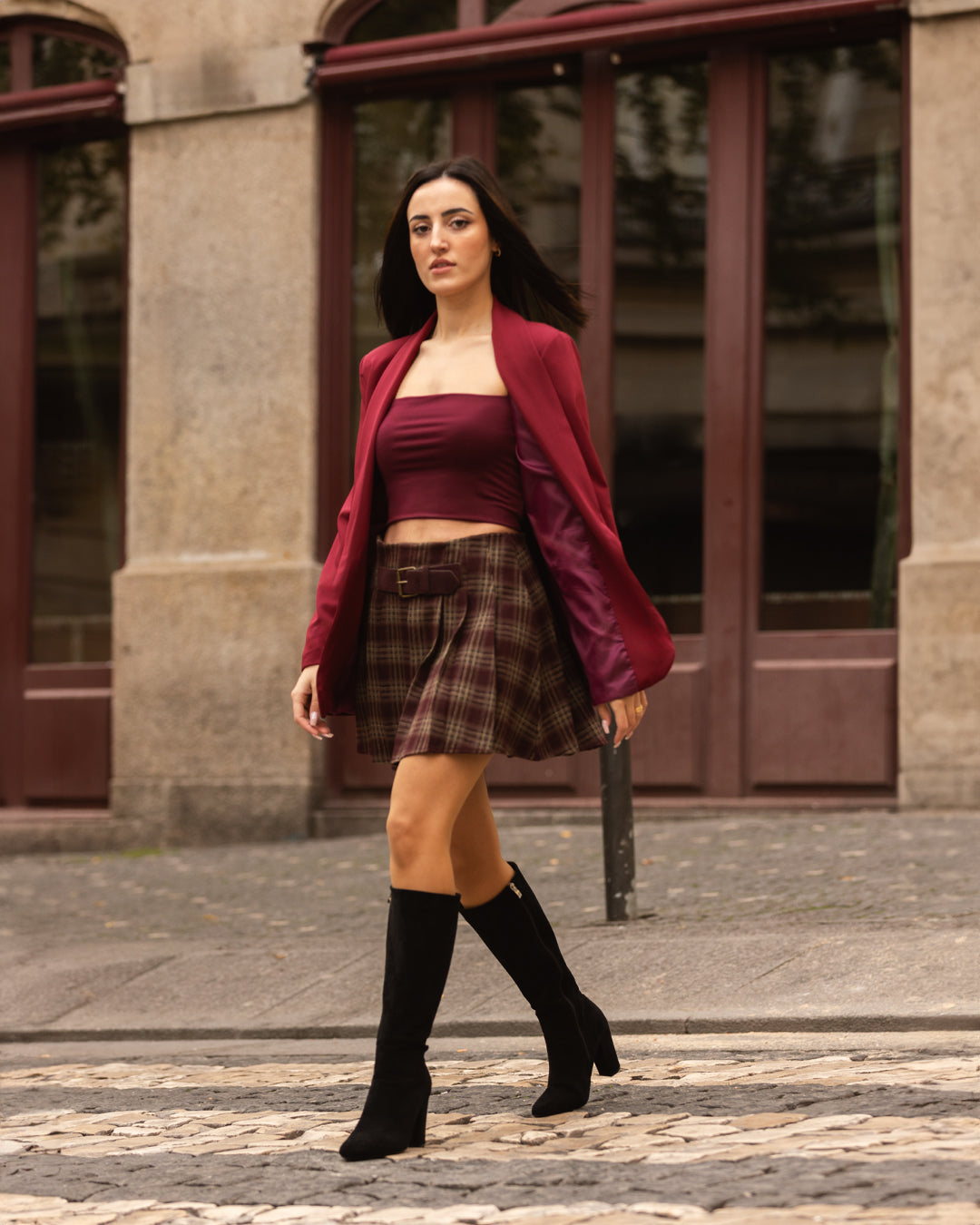 Blazer Bordô