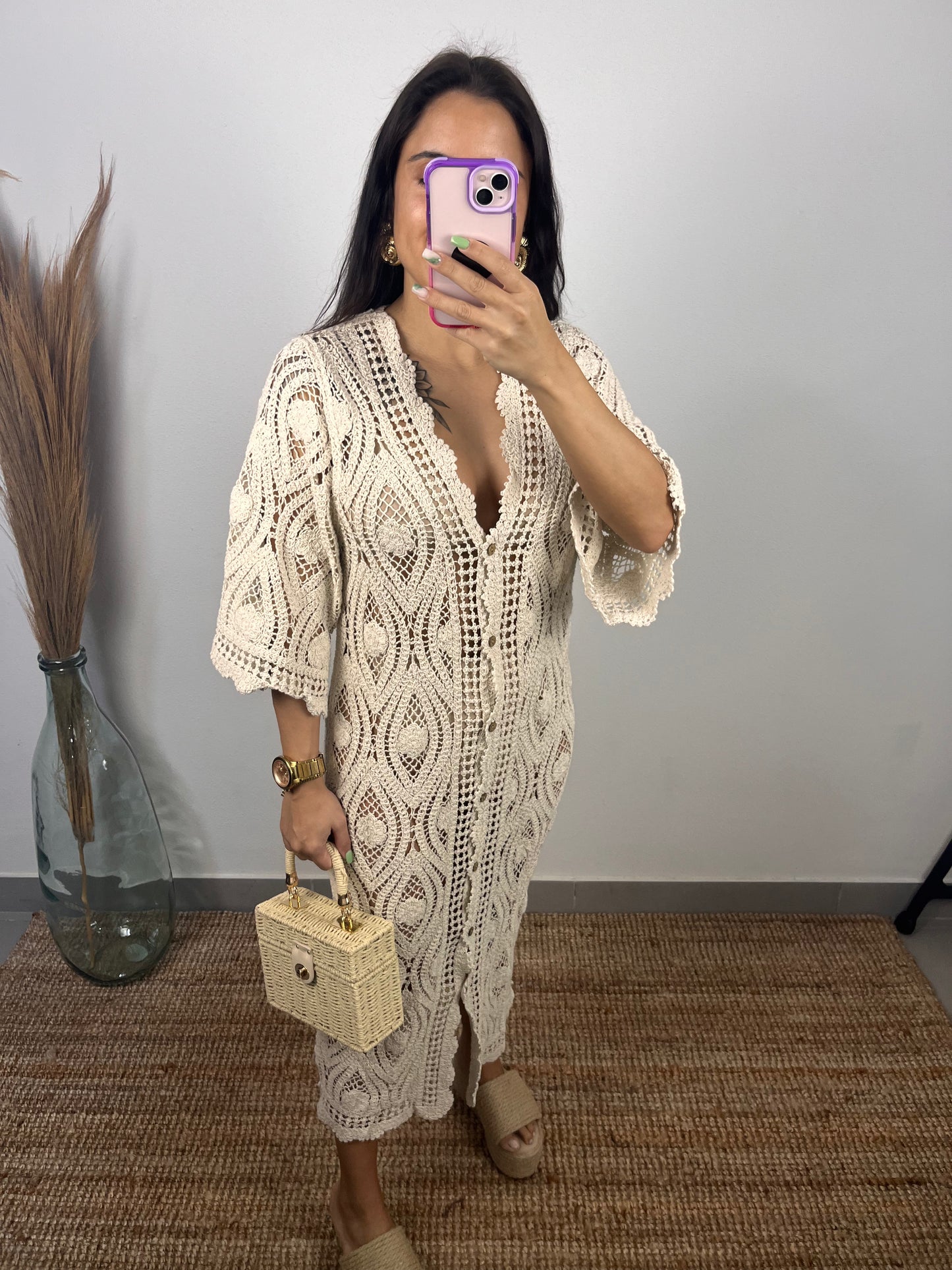 Vestido Crochet