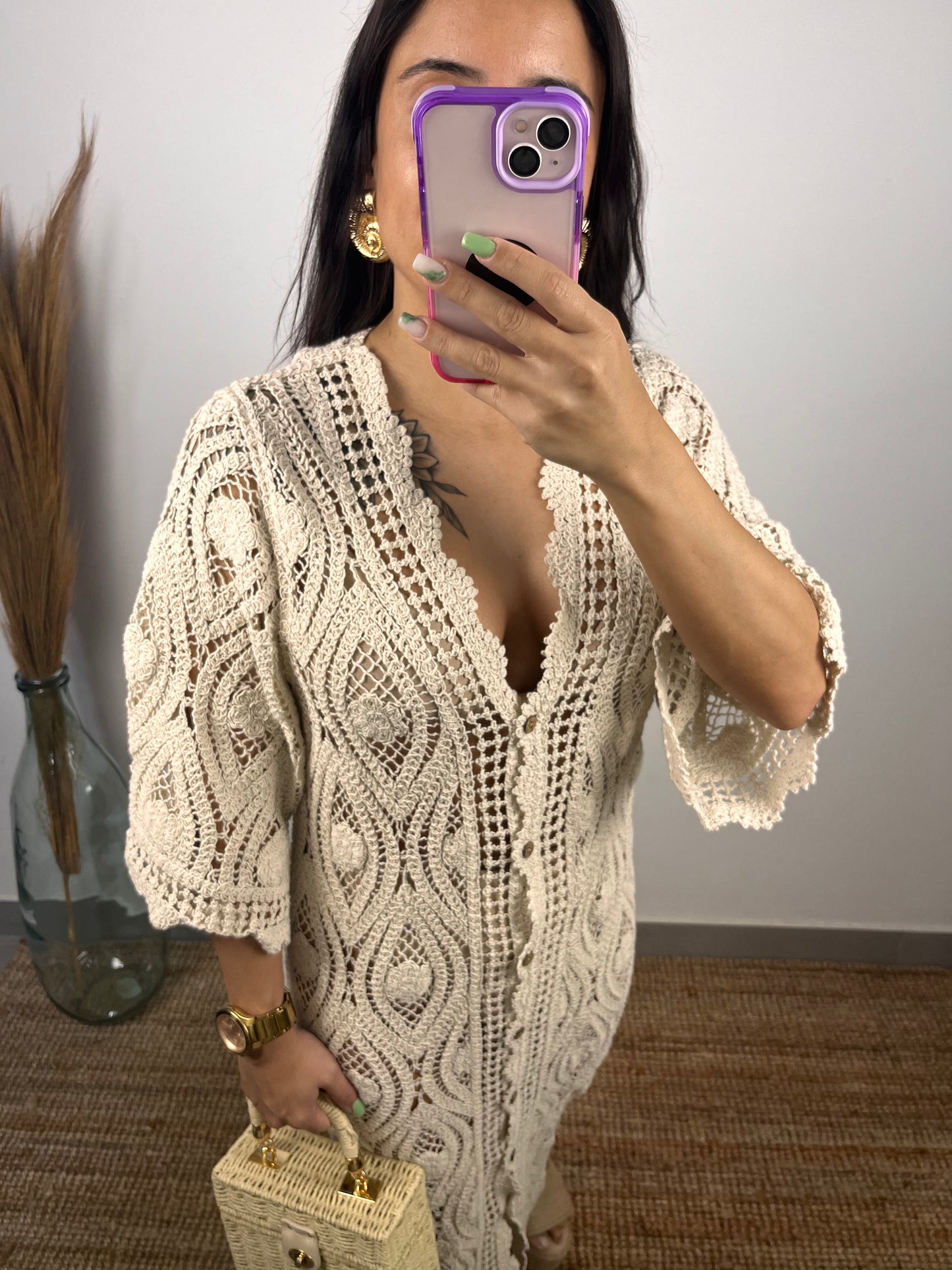 Vestido Crochet