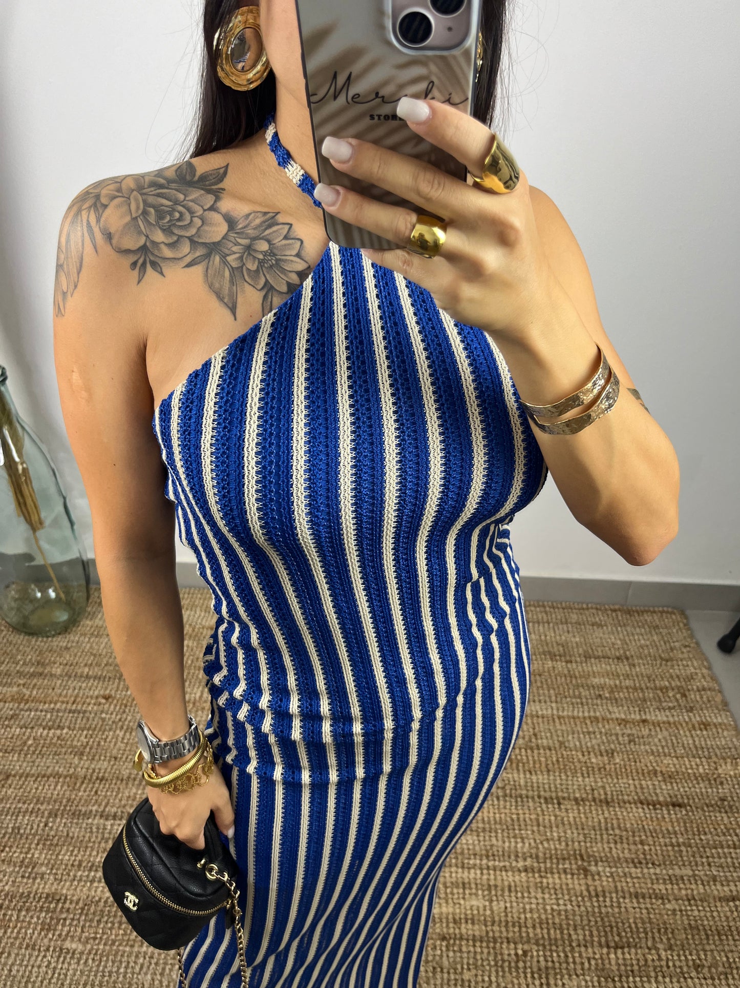 Vestido Lumina Azul