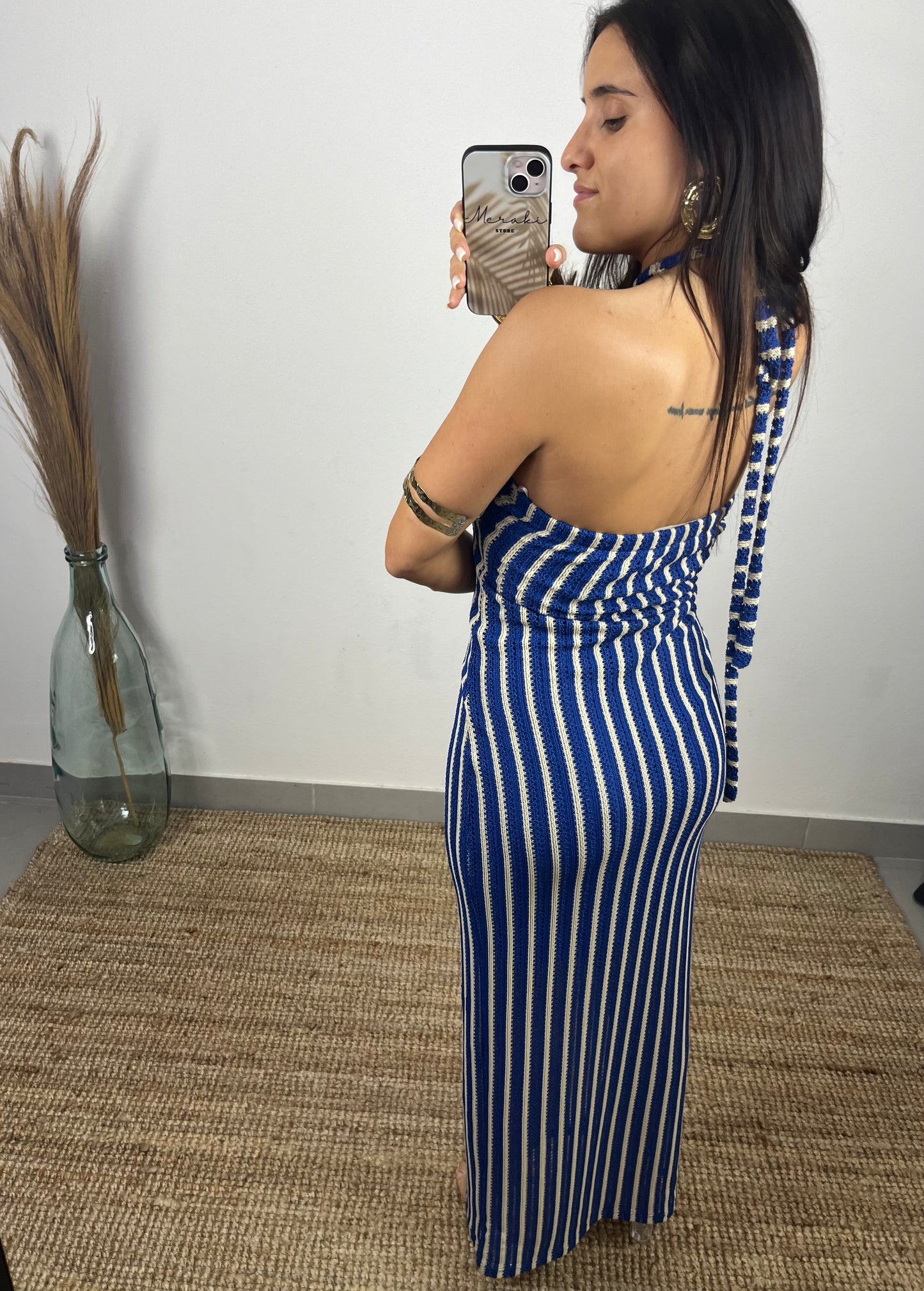 Vestido Lumina Azul