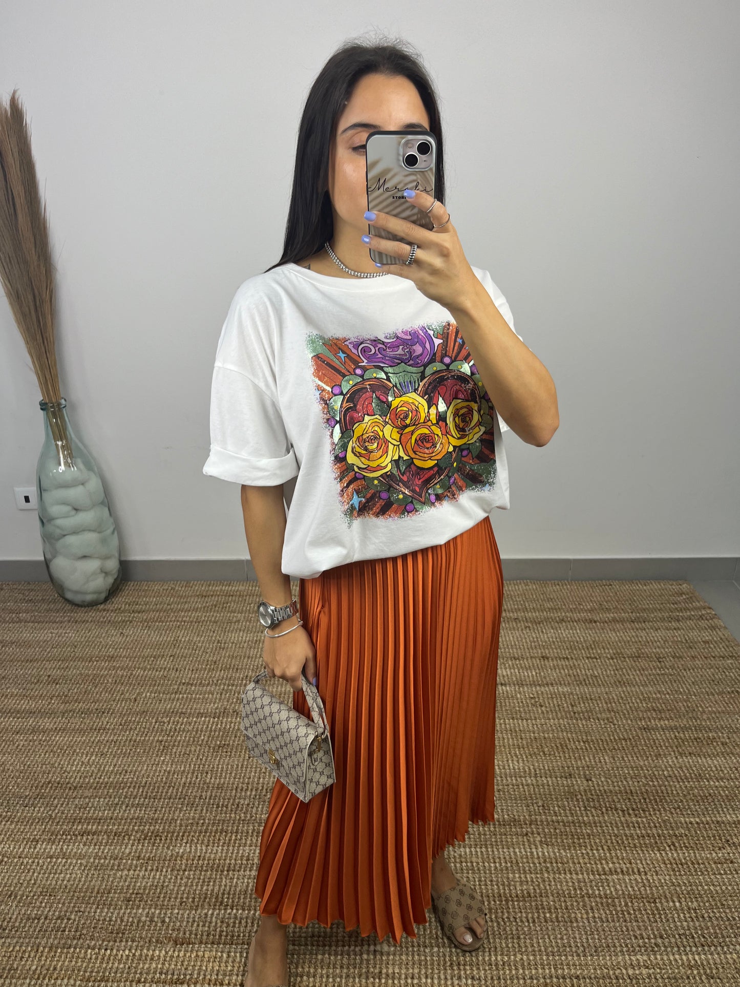 T-shirt Flores
