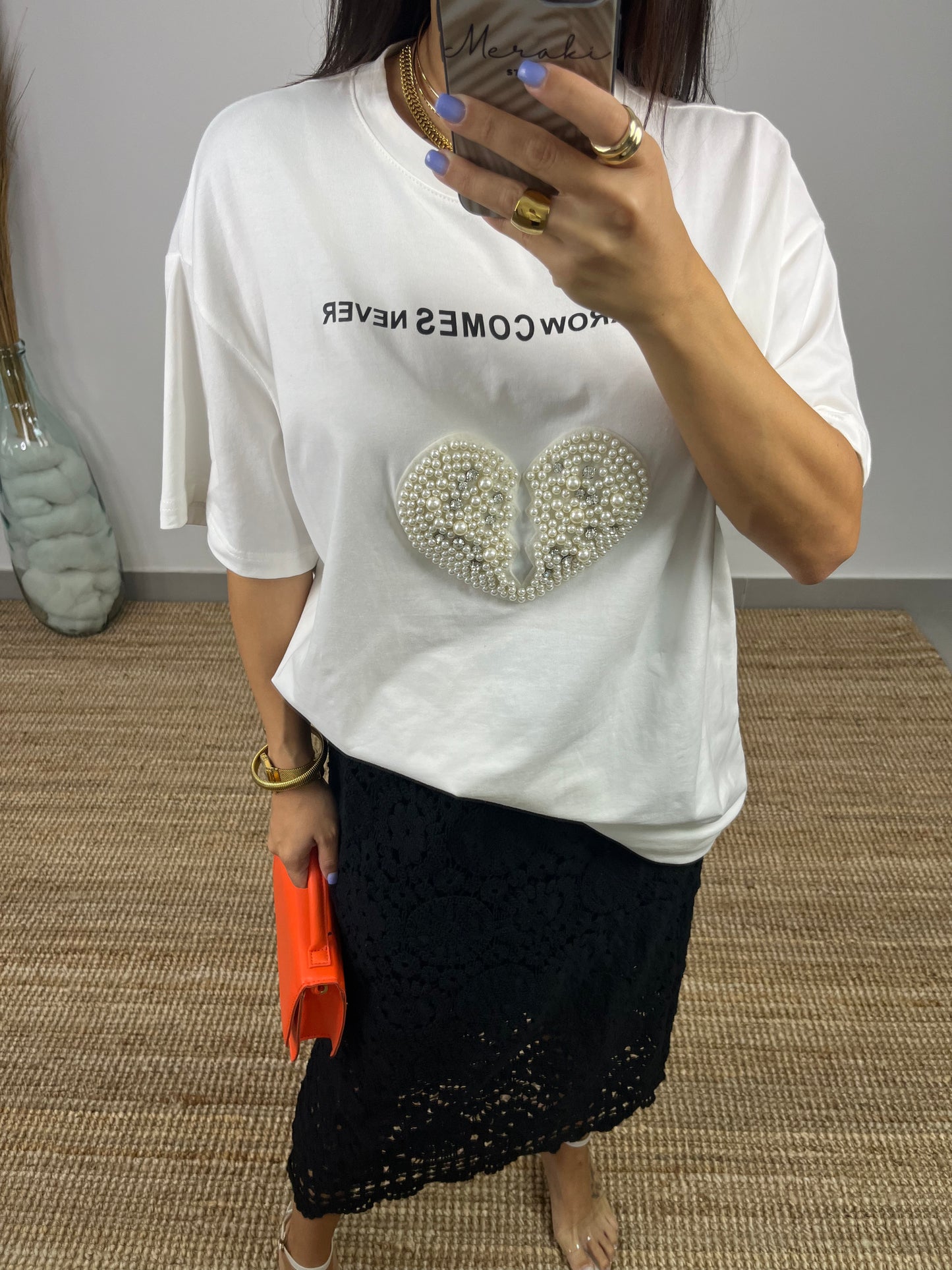 T-shirt Coração
