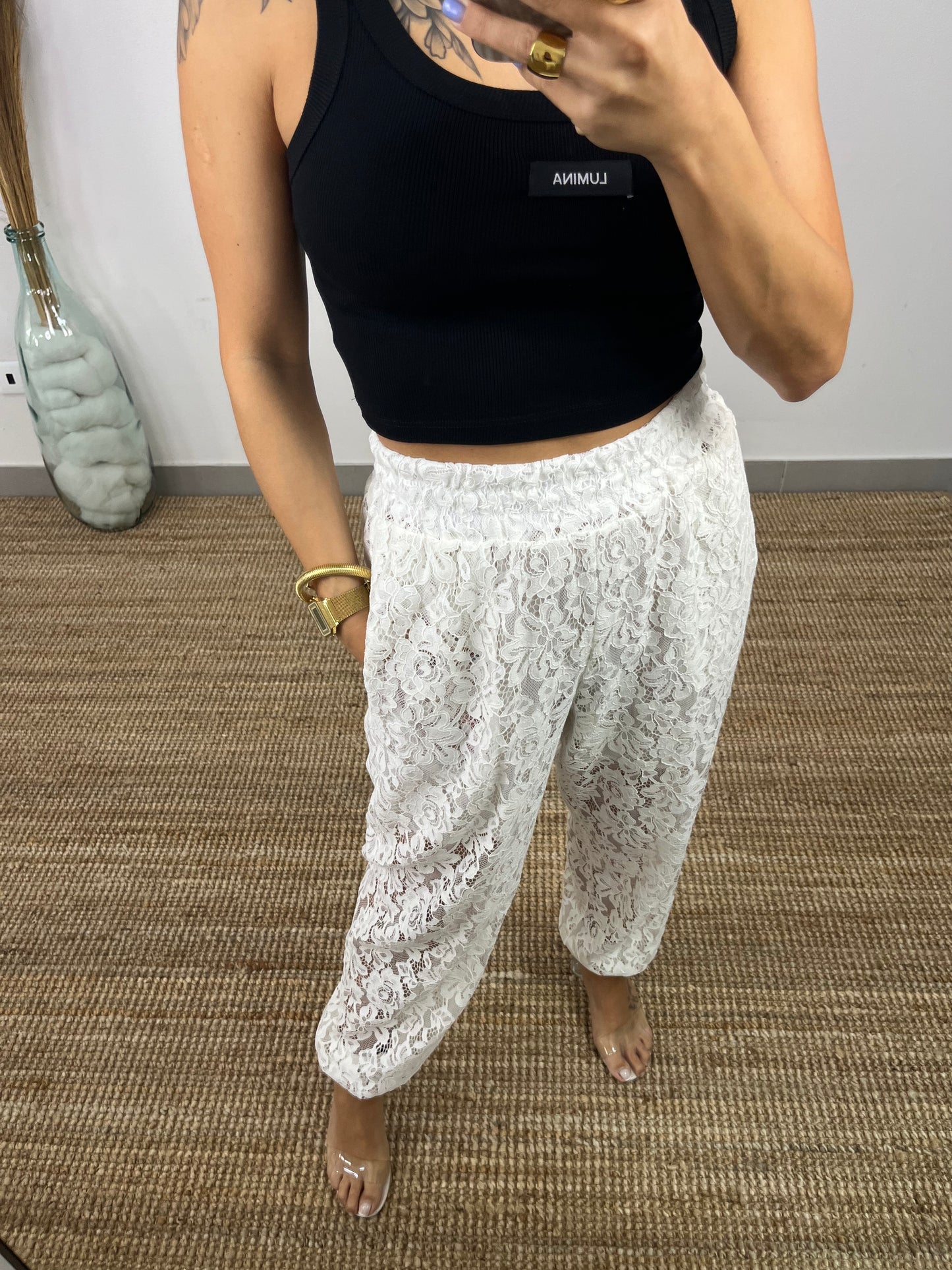 Calça Renda
