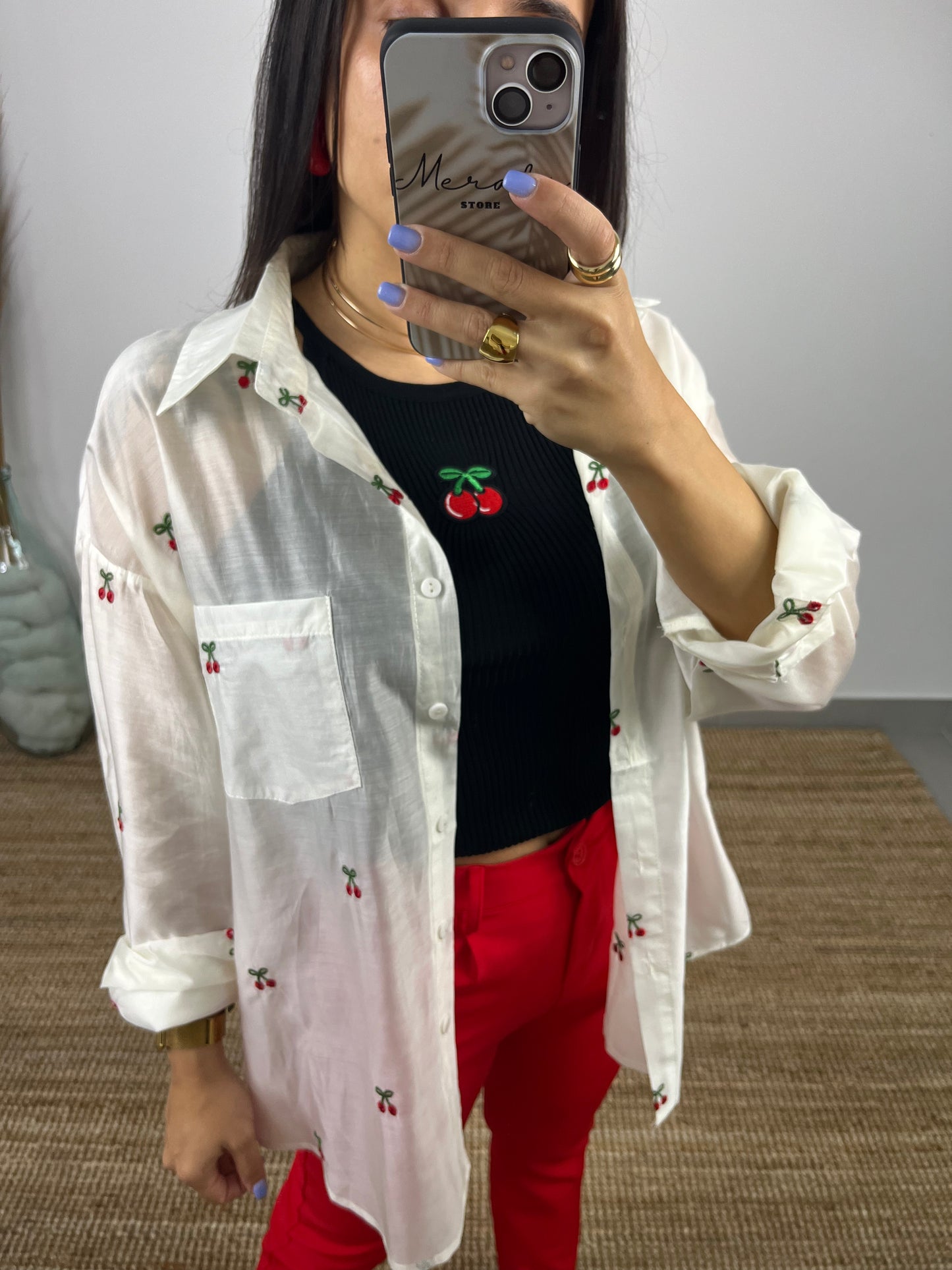 Camisa Cereja