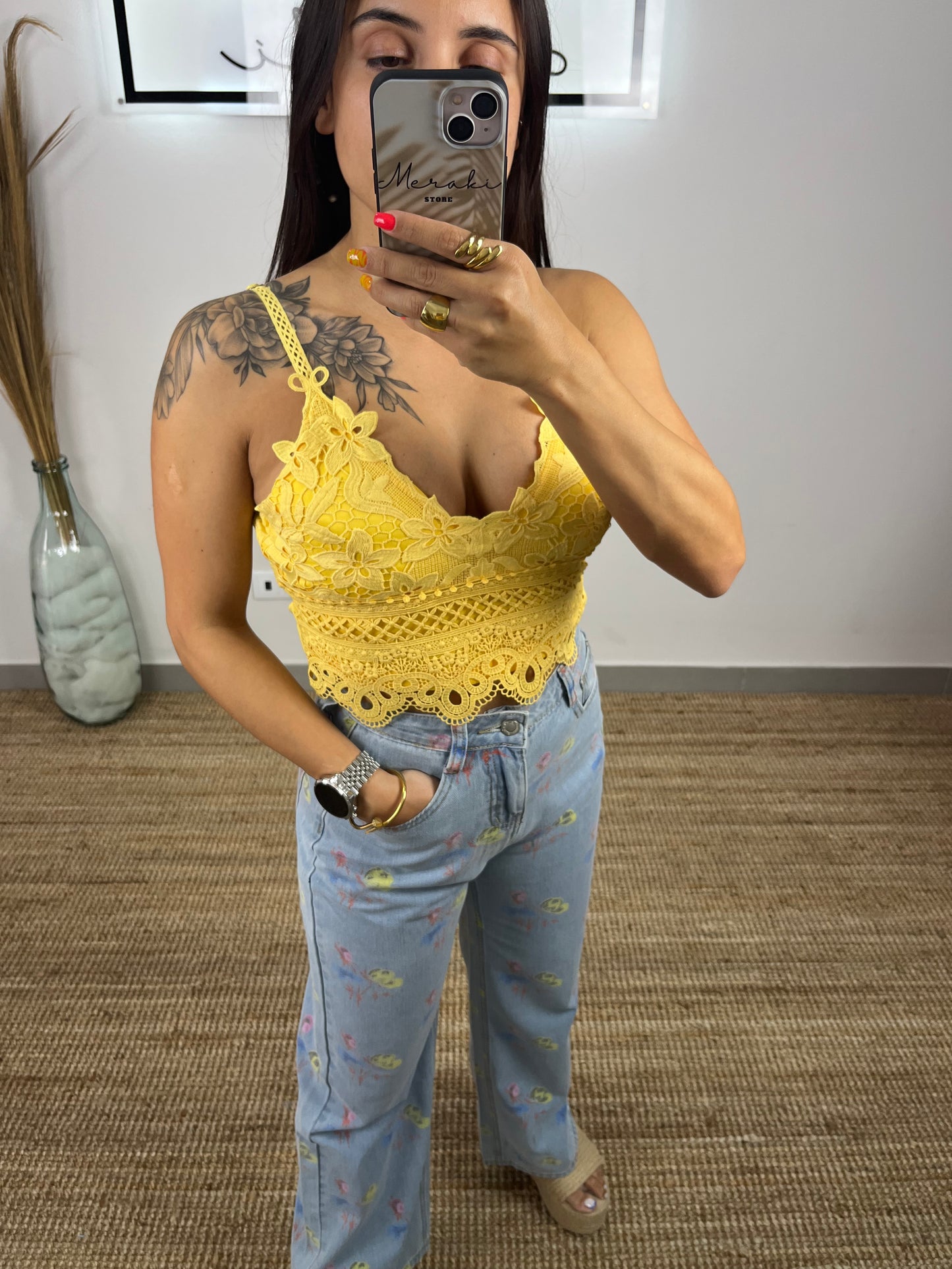 Top Amarelo