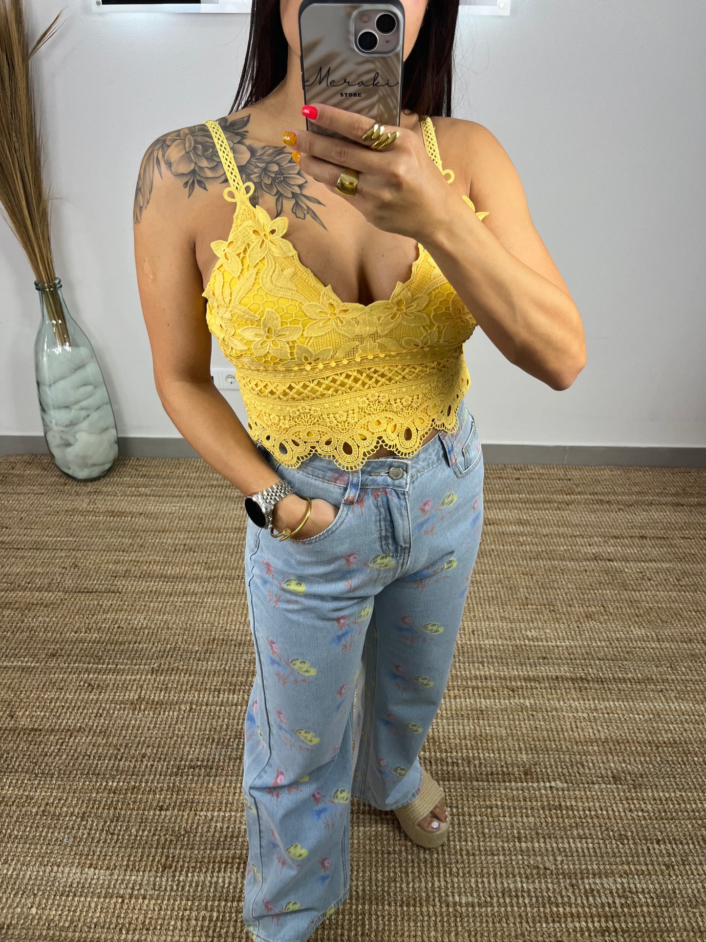 Top Amarelo