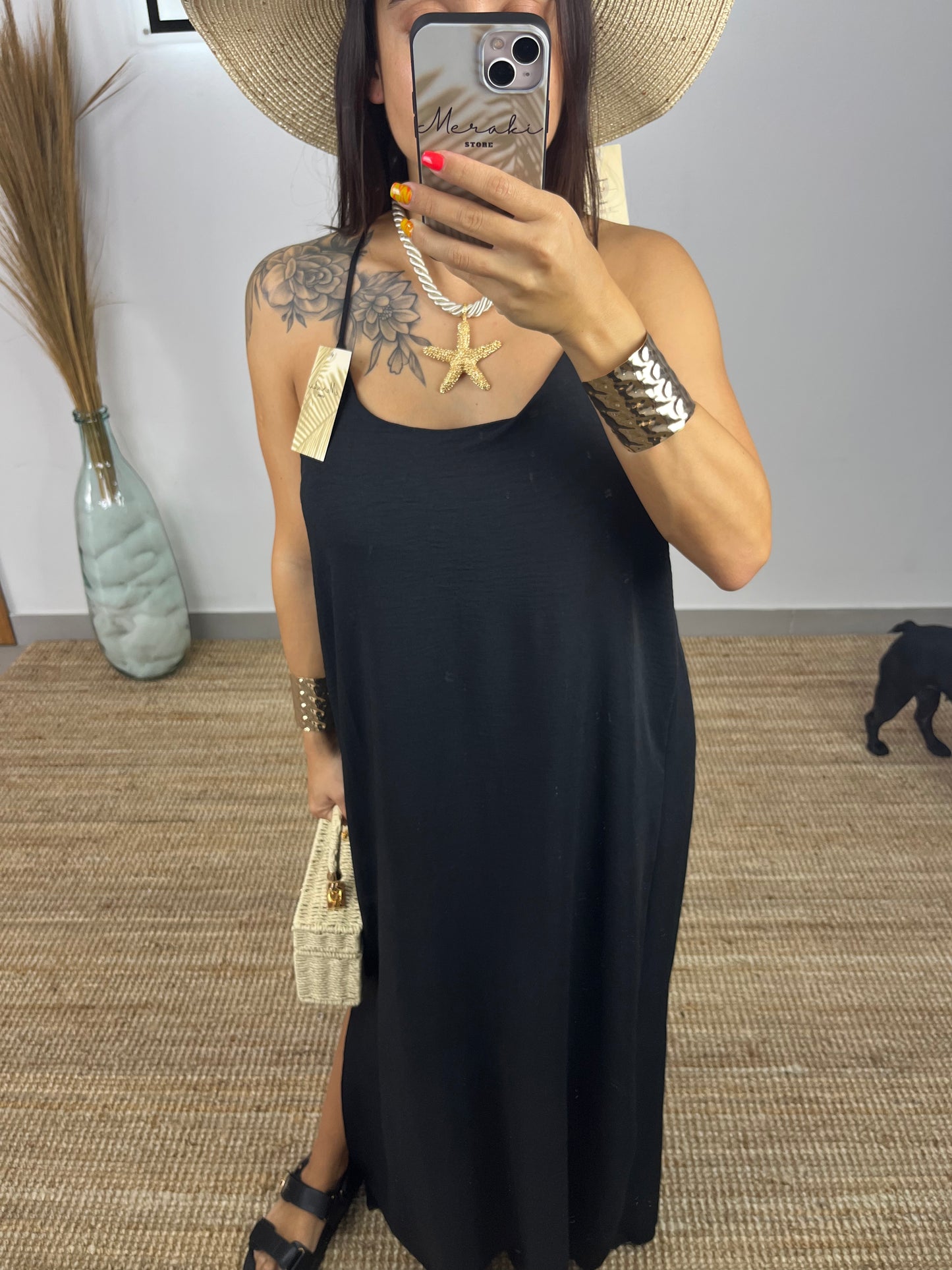 Vestido Alças