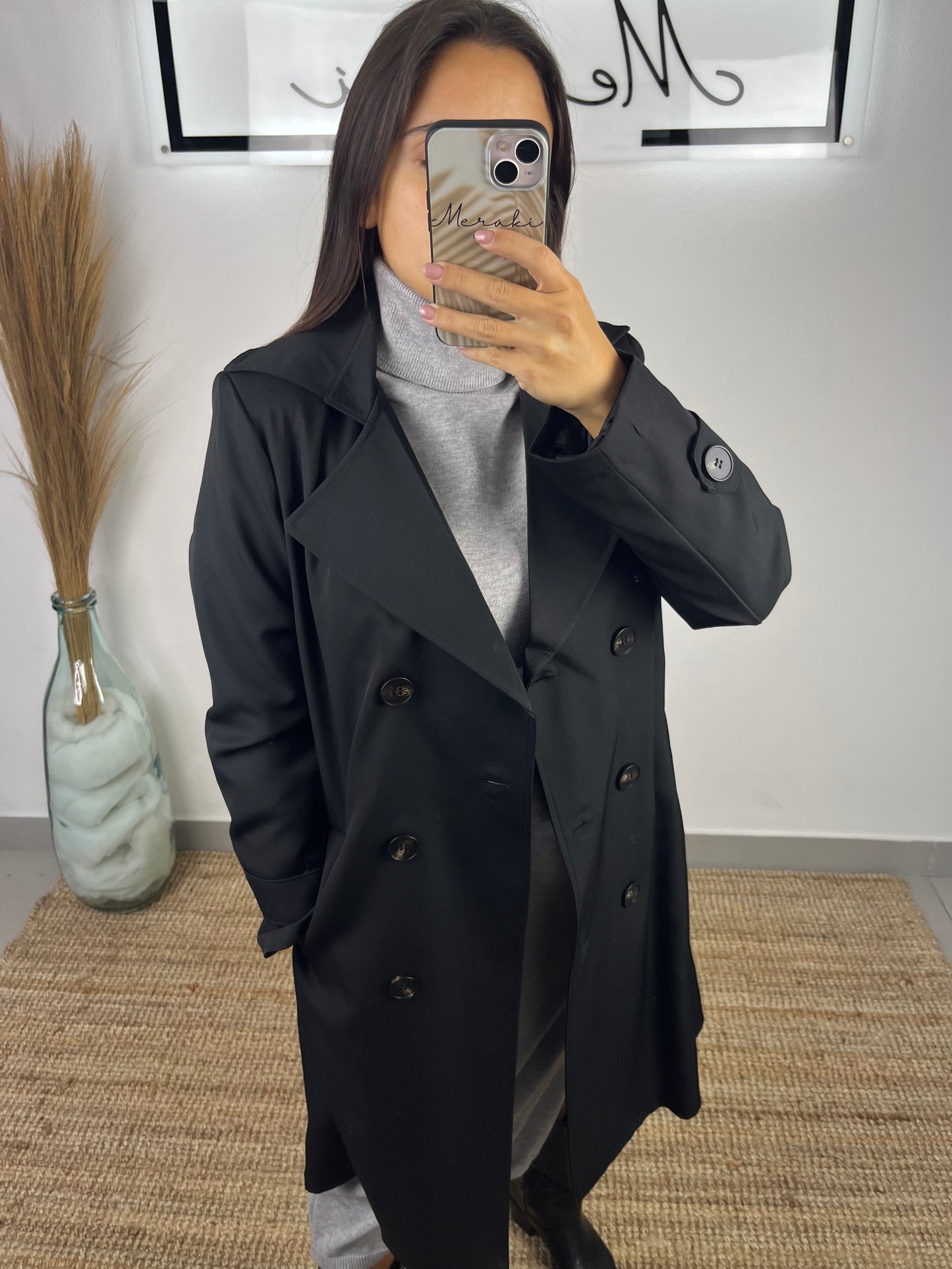 Gabardine Preta