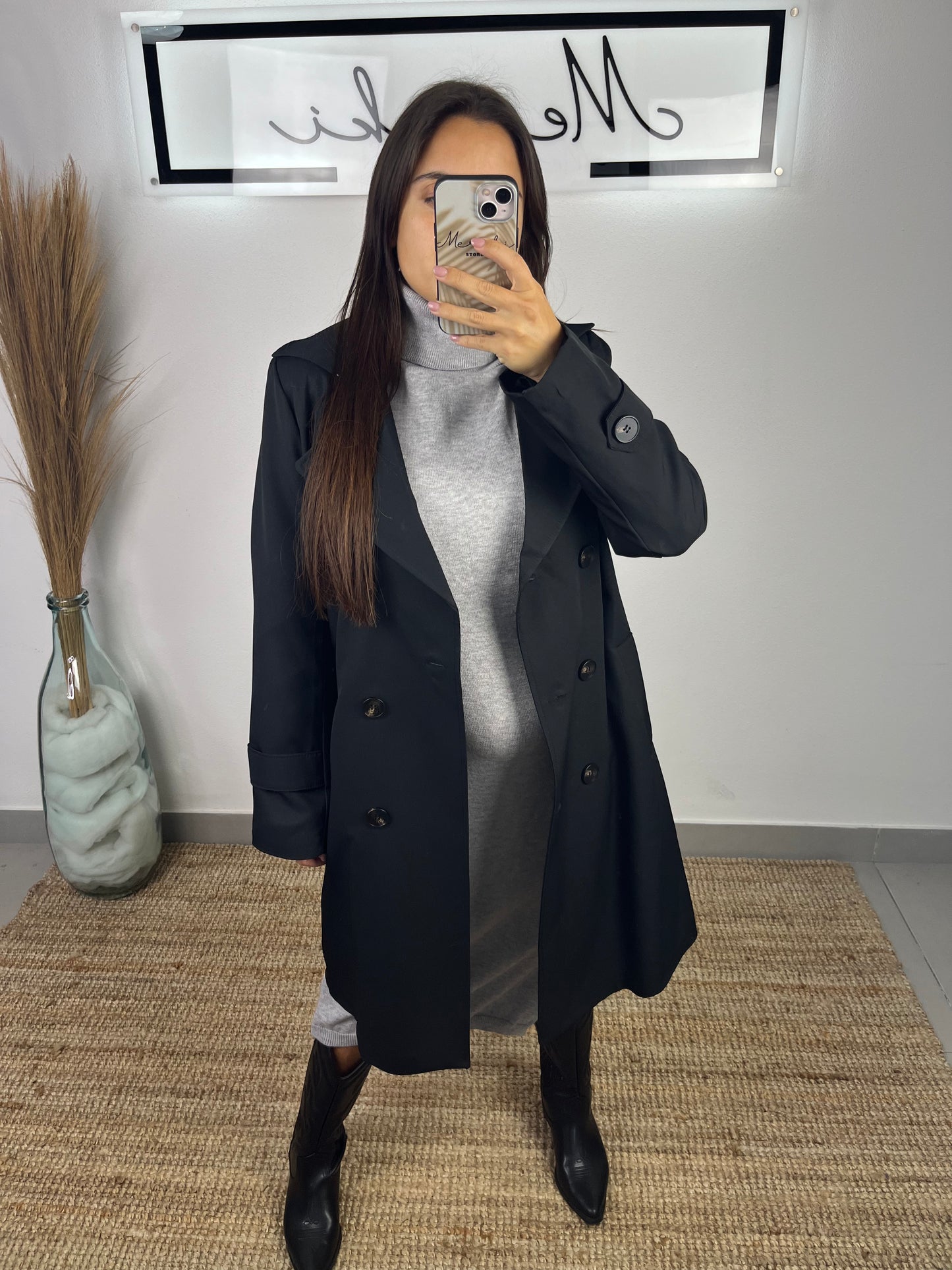 Gabardine Preta