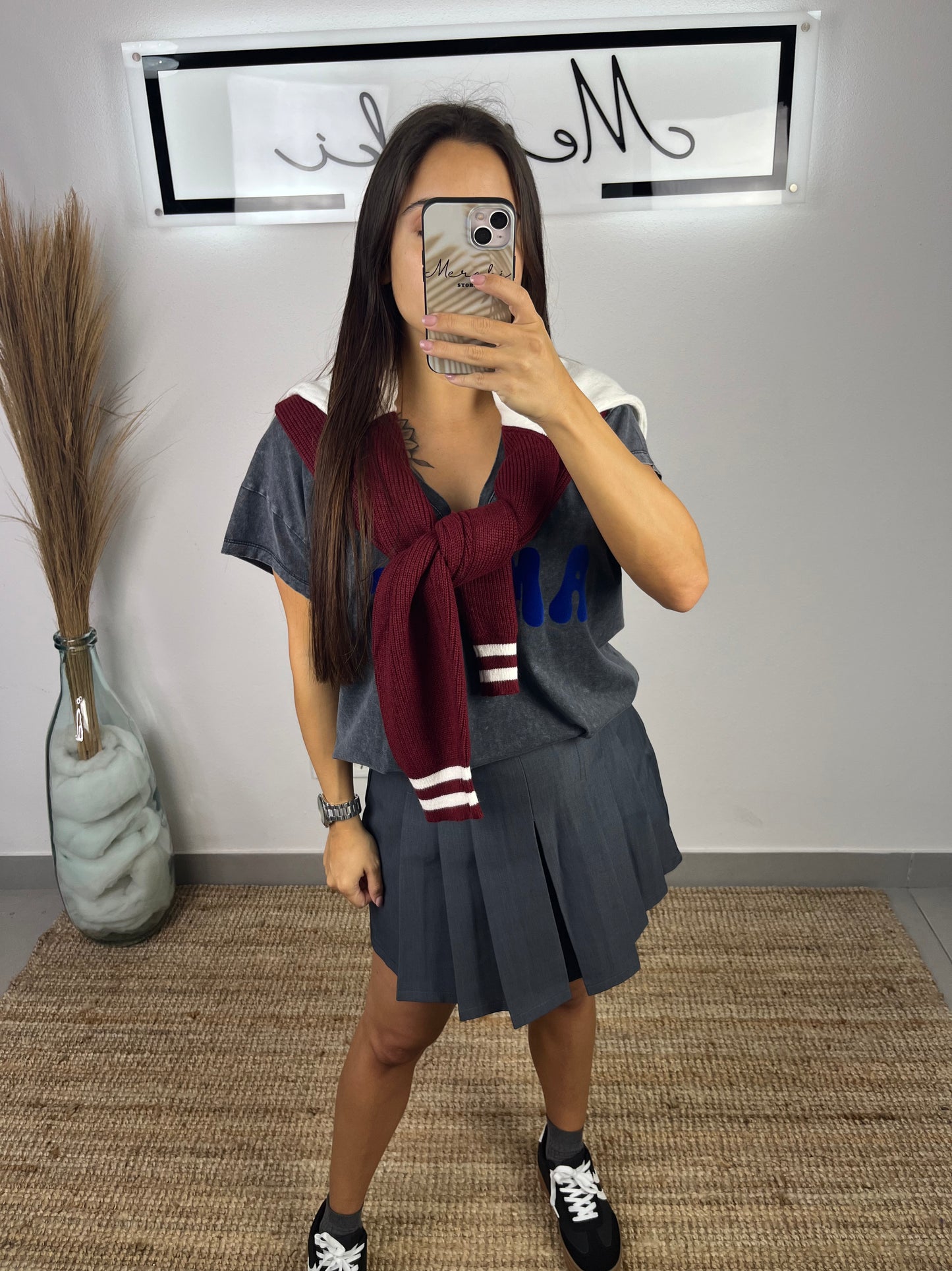 Camisola Bordô