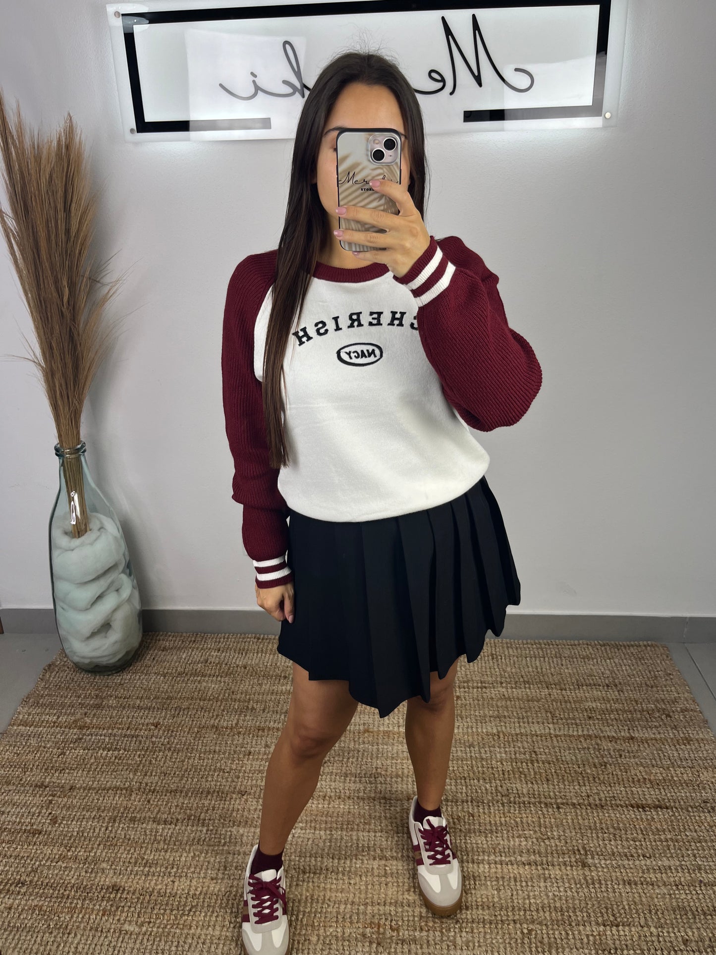 Camisola Bordô