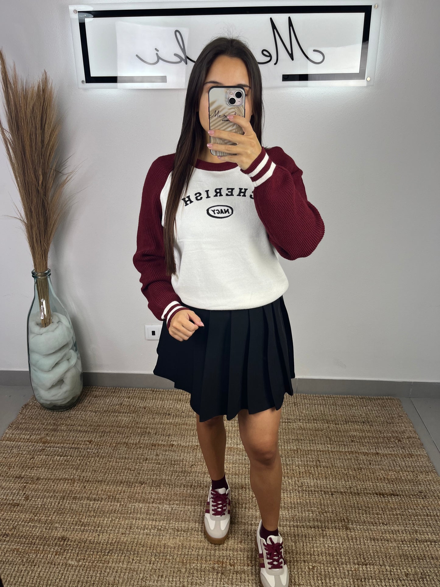Camisola Bordô